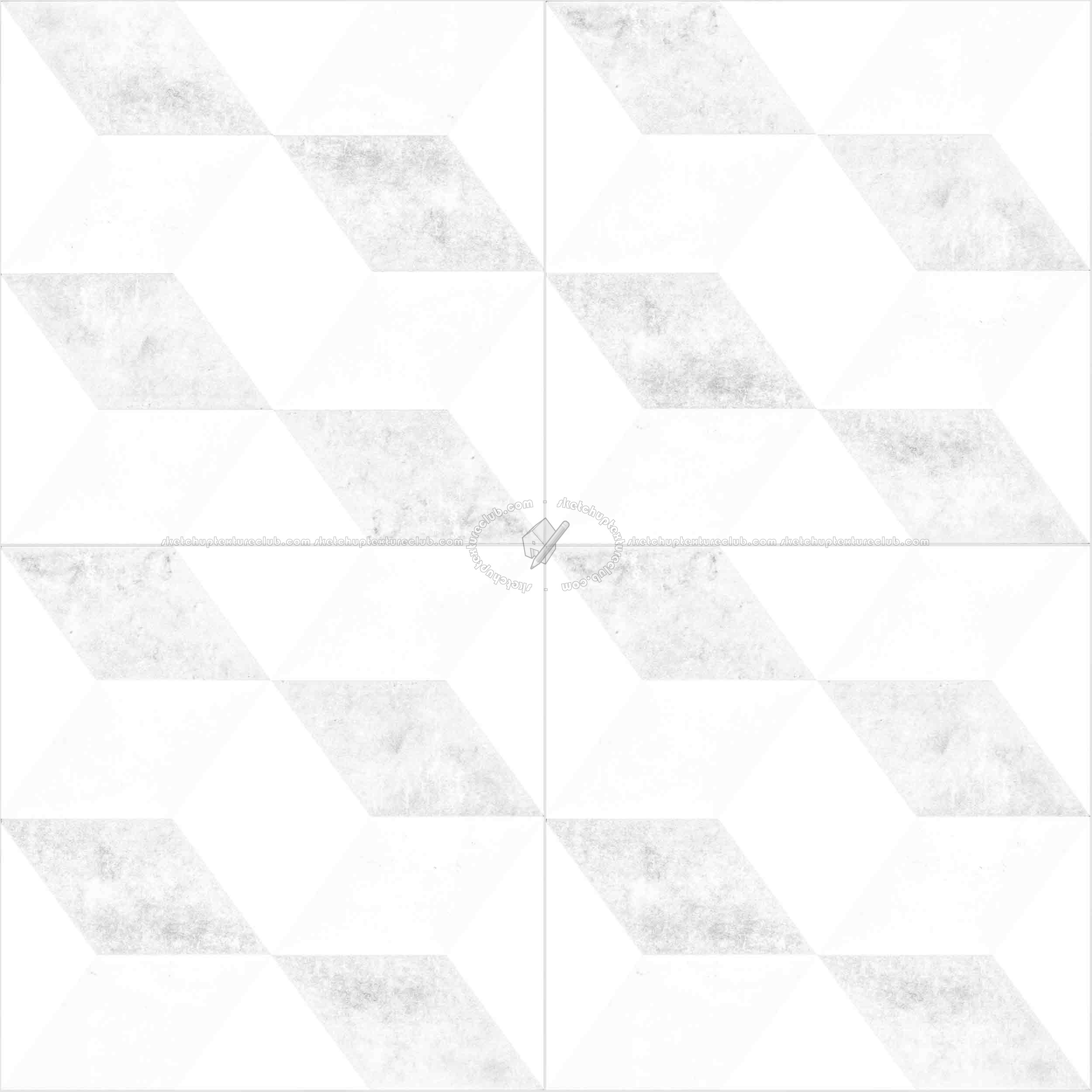 Textures   -   ARCHITECTURE   -   TILES INTERIOR   -   Cement - Encaustic   -   Cement  - Illusion cement concrete tile texture seamless 13391 - Ambient occlusion