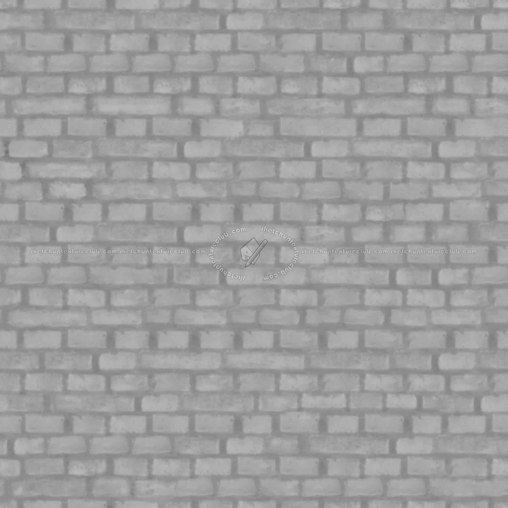 Textures   -   ARCHITECTURE   -   BRICKS   -   Old bricks  - Old bricks texture seamless 00411 - Displacement