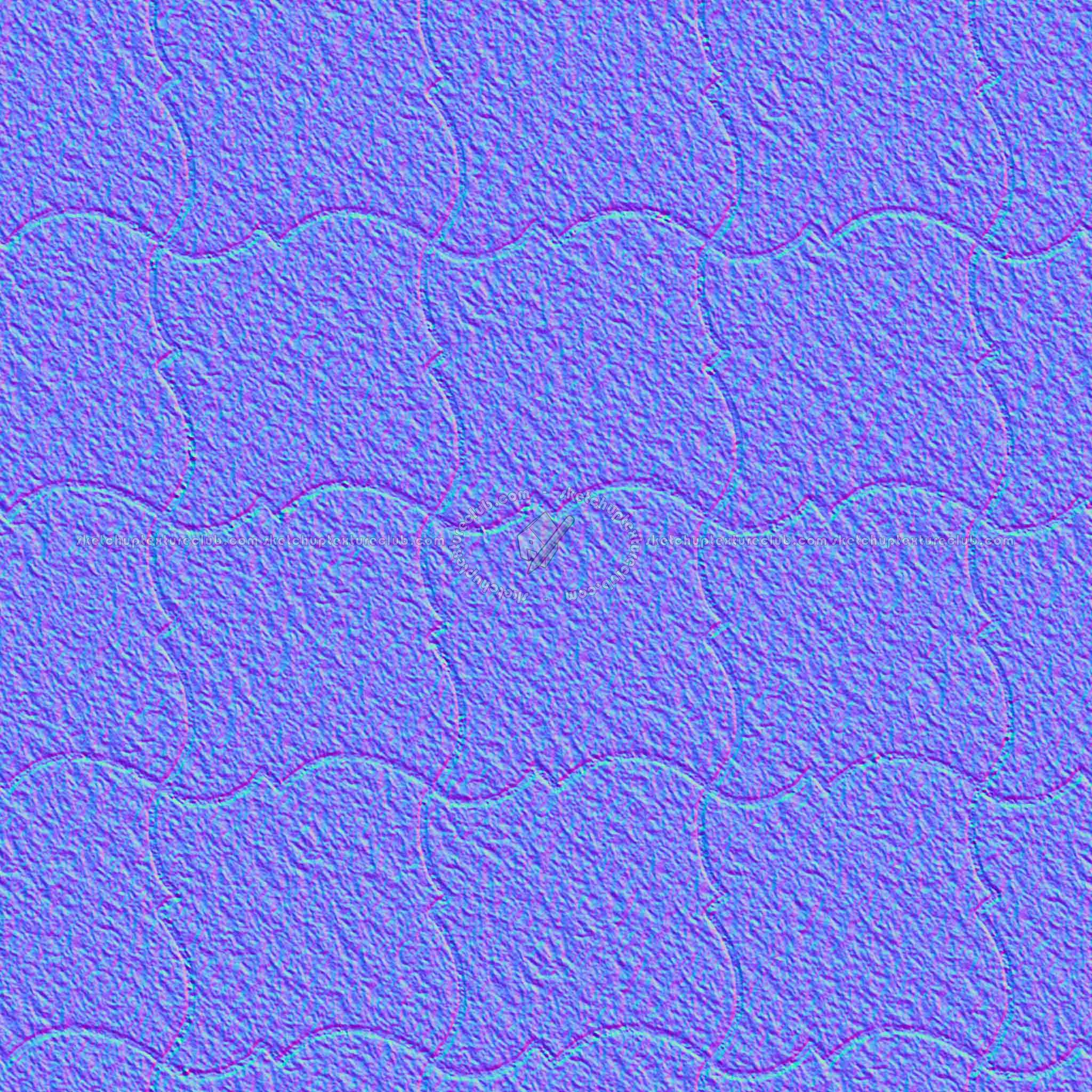 Textures   -   ARCHITECTURE   -   PAVING OUTDOOR   -   Pavers stone   -   Blocks mixed  - Pavers stone mixed size texture seamless 06163 - Normal