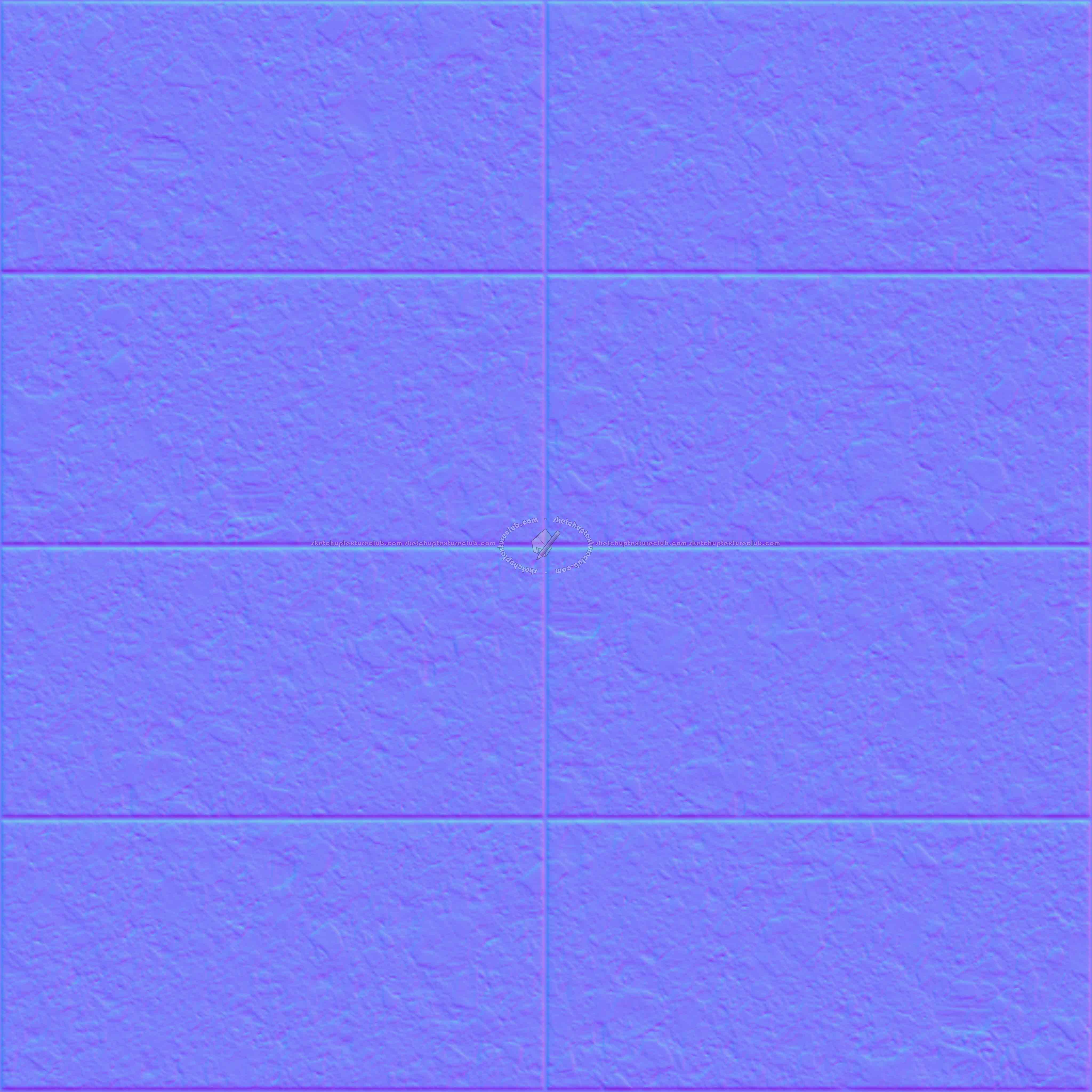 Textures   -   ARCHITECTURE   -   TILES INTERIOR   -   Stone tiles  - Ceppo Di Grè stone flooring pbr texture seamless 22245 - Normal