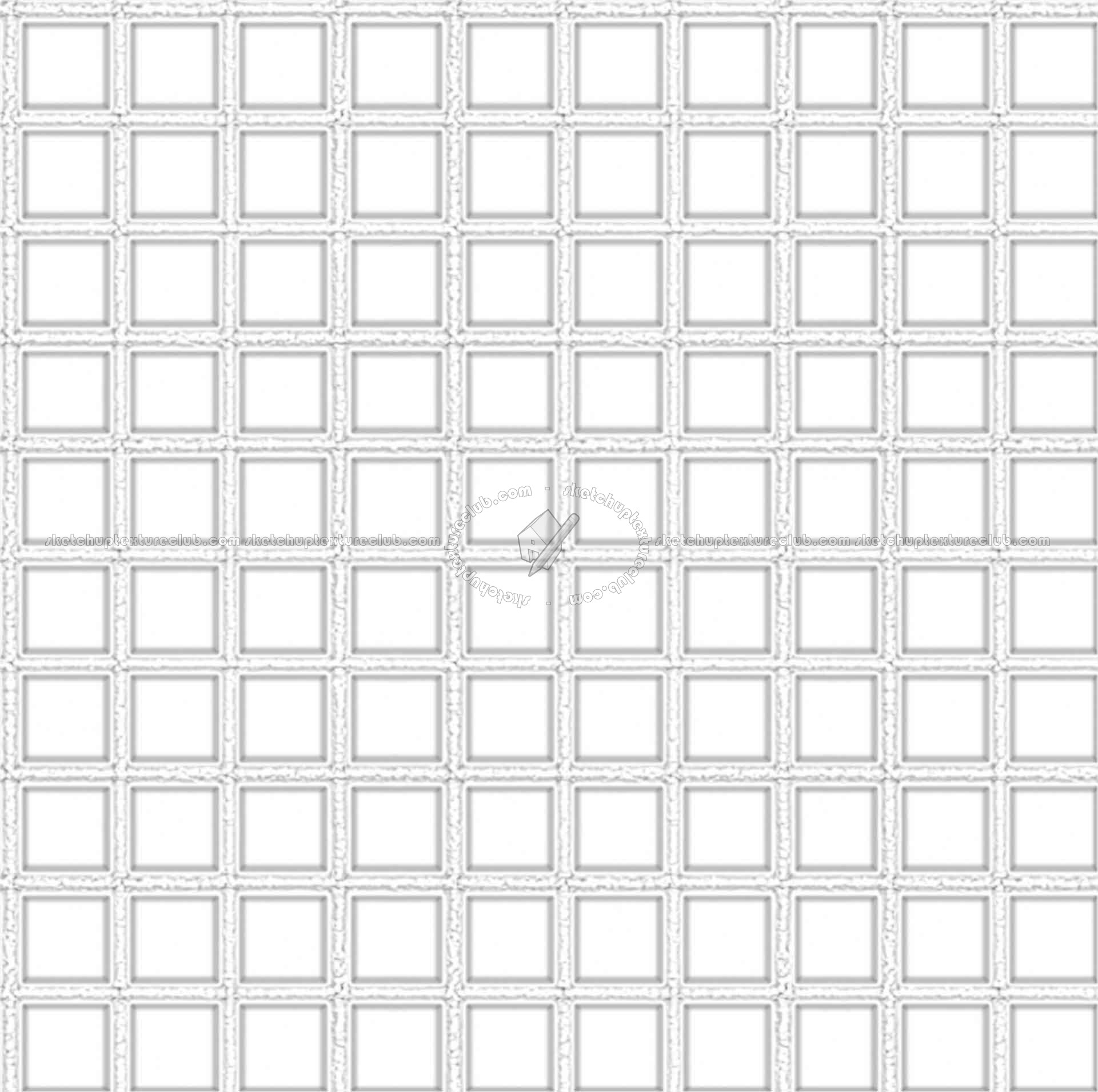 Textures   -   MATERIALS   -   METALS   -   Perforated  - Chrome wire mesh perforate metal texture seamless 10549 - Ambient occlusion