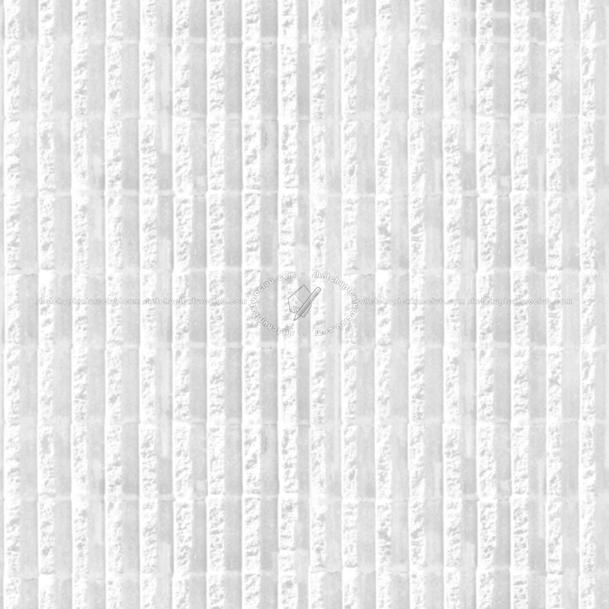 Textures   -   ARCHITECTURE   -   CONCRETE   -   Plates   -   Clean  - Concrete block wall texture seamless 01700 - Ambient occlusion