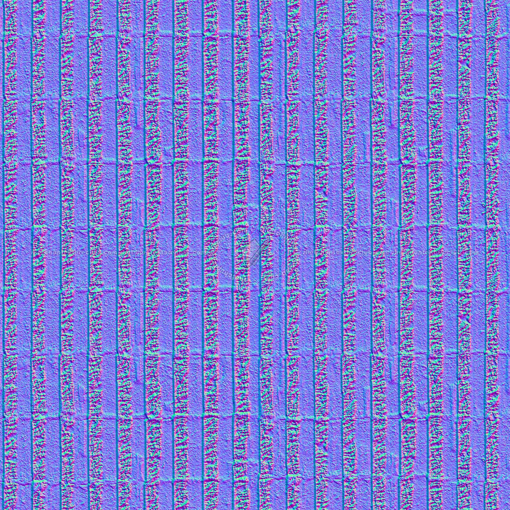 Textures   -   ARCHITECTURE   -   CONCRETE   -   Plates   -   Clean  - Concrete block wall texture seamless 01700 - Normal