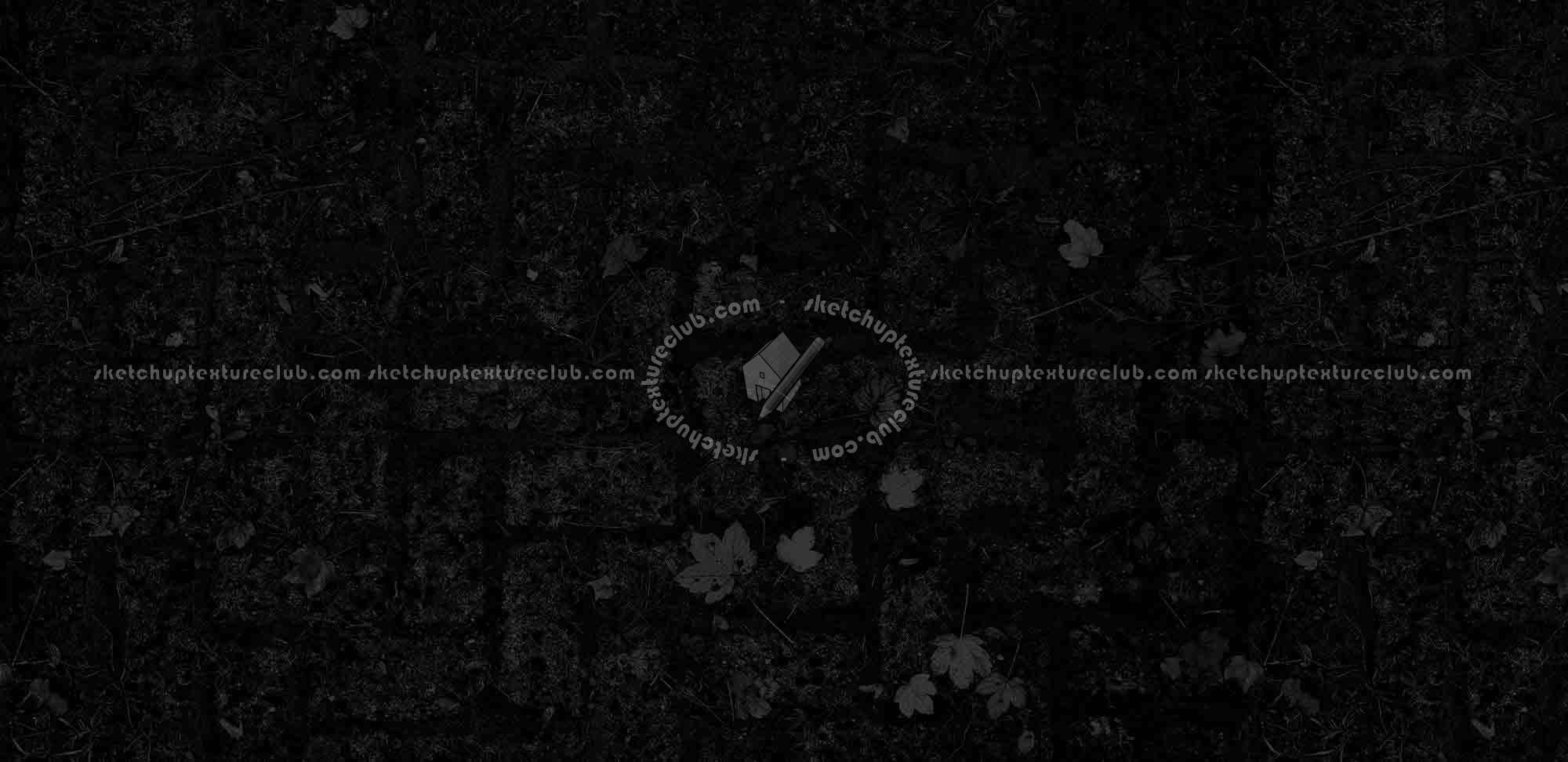 Textures   -   ARCHITECTURE   -   PAVING OUTDOOR   -   Concrete   -   Herringbone  - Herringbone dirty concrete paving outdoor with moss texture seamless 19274 - Specular