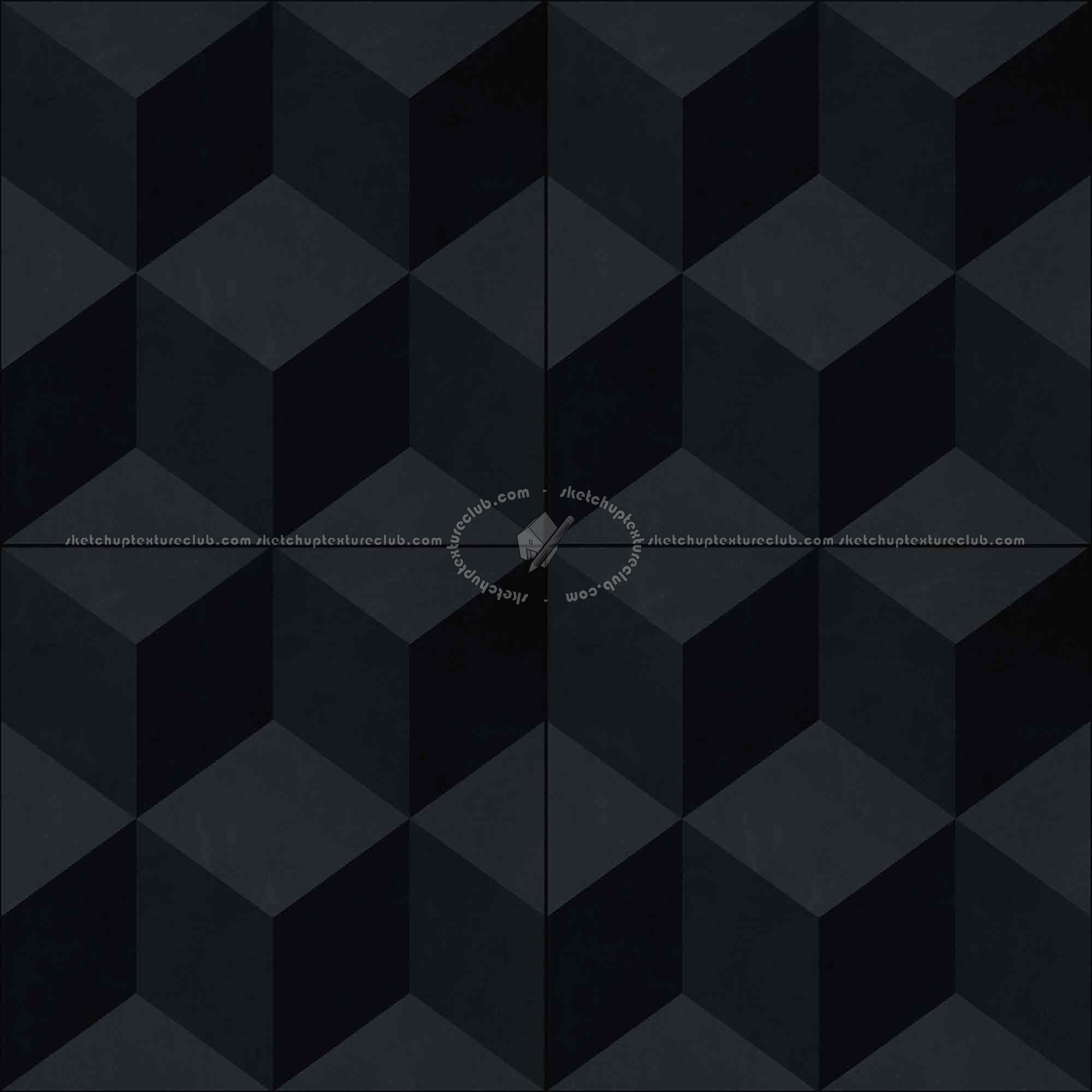 Textures   -   ARCHITECTURE   -   TILES INTERIOR   -   Cement - Encaustic   -   Cement  - Illusion cement concrete tile texture seamless 13392 - Specular