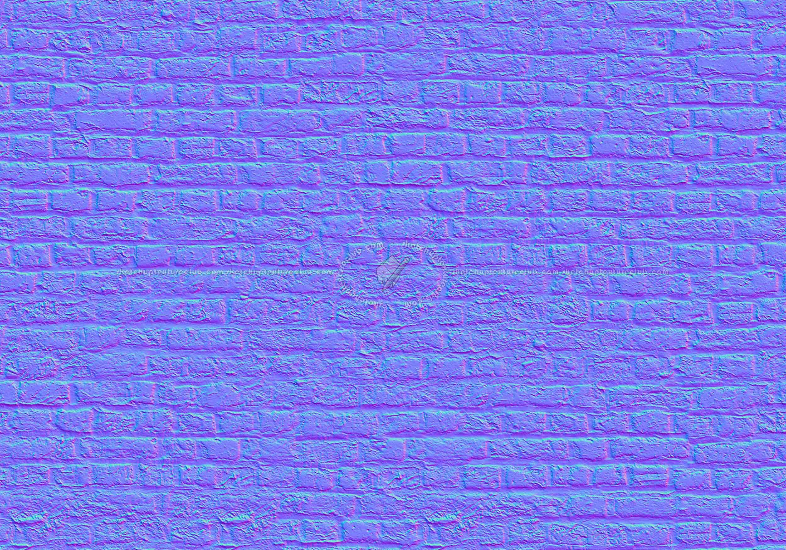 Textures   -   ARCHITECTURE   -   BRICKS   -   Old bricks  - Old bricks texture seamless 00412 - Normal