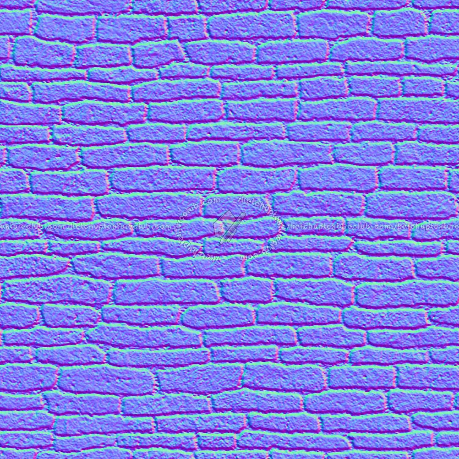 Textures   -   ARCHITECTURE   -   STONES WALLS   -   Stone blocks  - Wall stone with regular blocks texture seamless 08370 - Normal