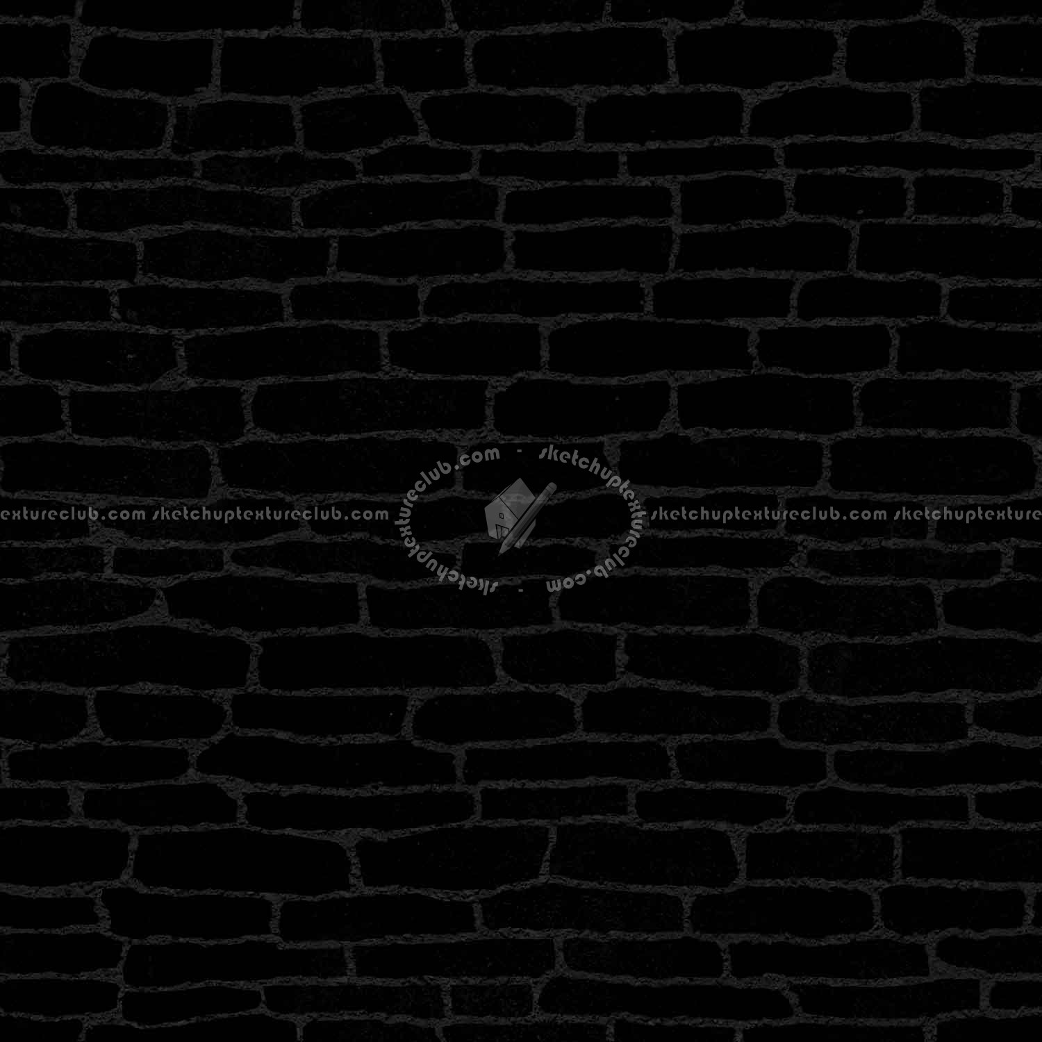 Textures   -   ARCHITECTURE   -   STONES WALLS   -   Stone blocks  - Wall stone with regular blocks texture seamless 08370 - Specular