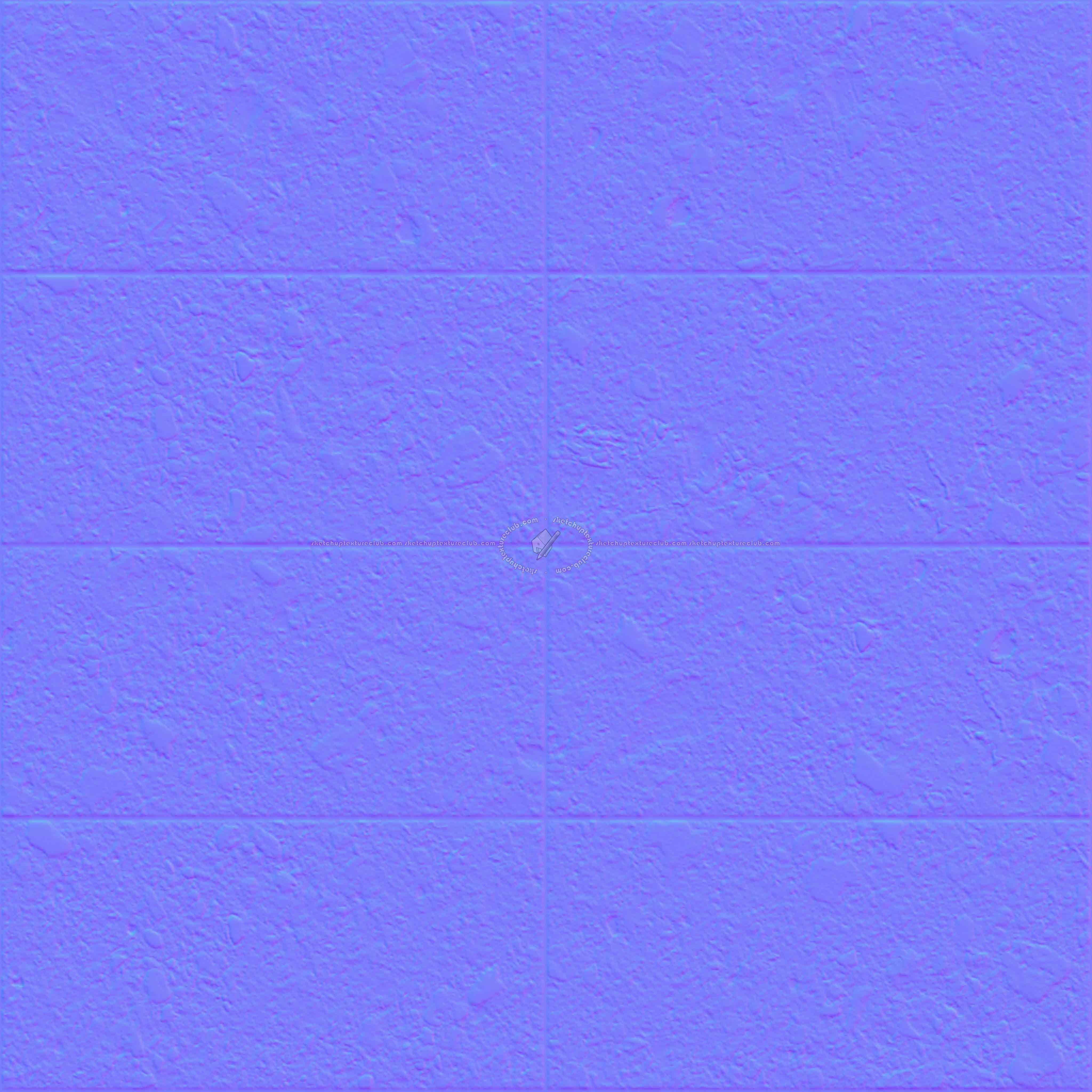 Textures   -   ARCHITECTURE   -   TILES INTERIOR   -   Stone tiles  - Ceppo Di Grè stone flooring pbr texture seamless 22246 - Normal