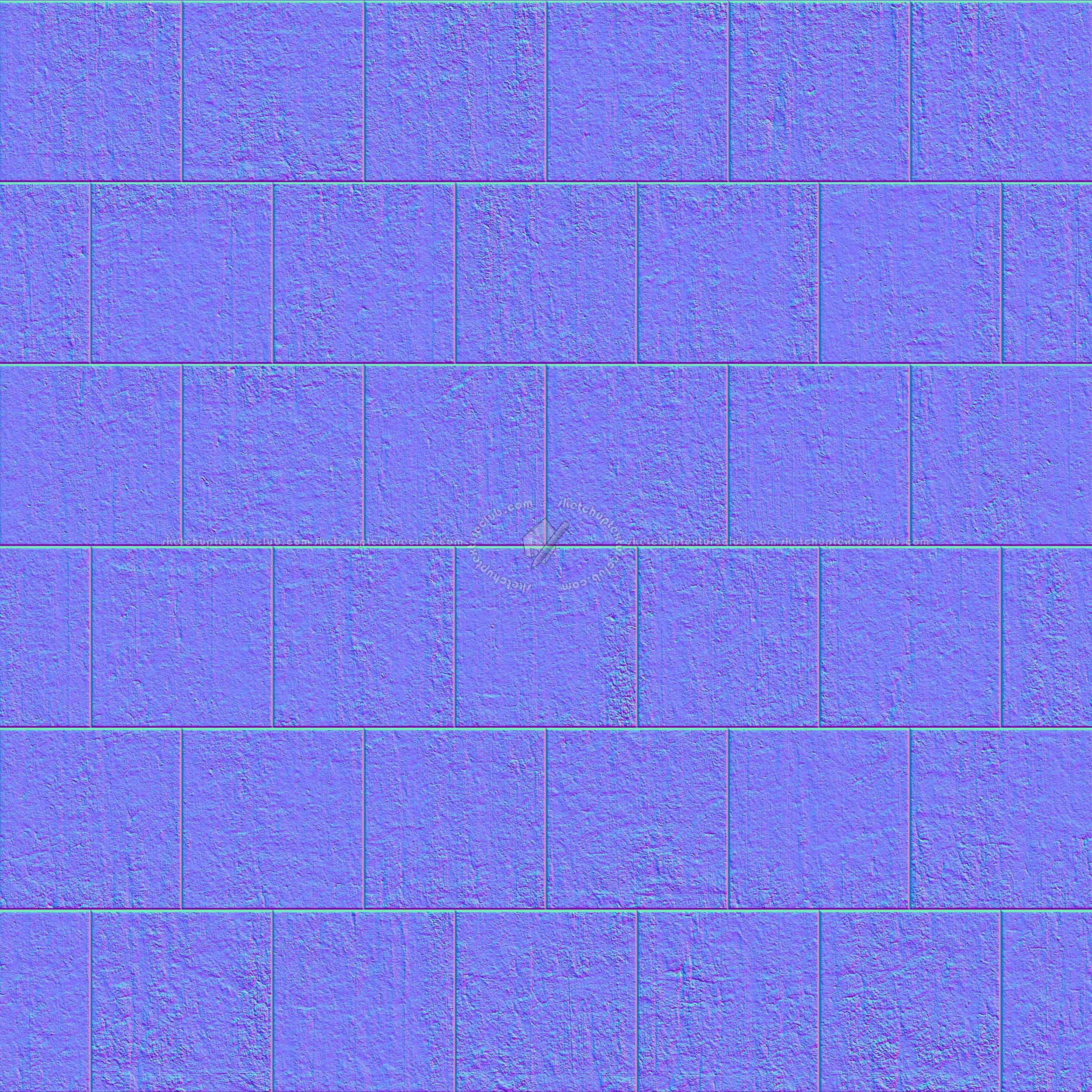 Textures   -   ARCHITECTURE   -   CONCRETE   -   Plates   -   Dirty  - Concrete dirt plates wall texture seamless 01794 - Normal