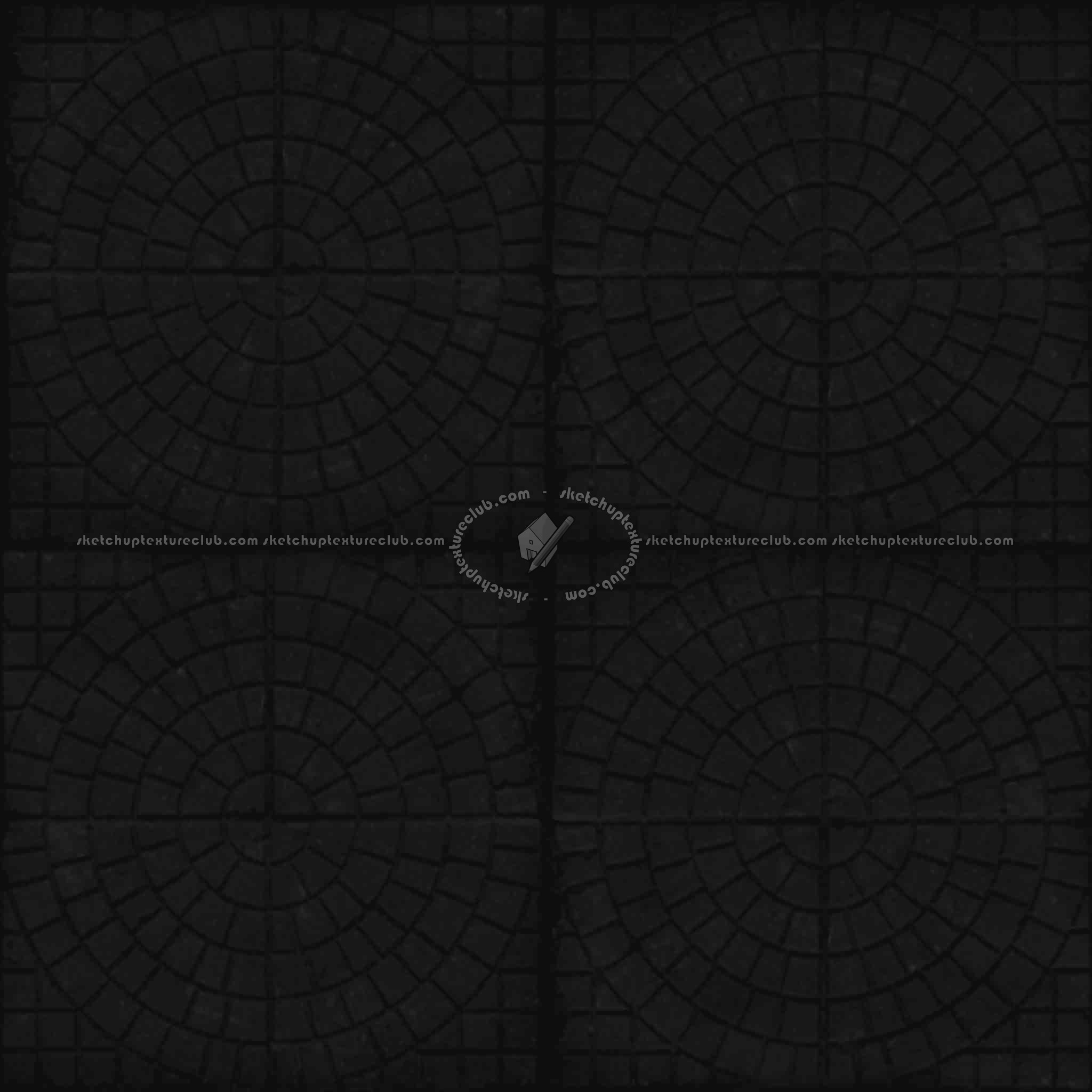 Textures   -   ARCHITECTURE   -   PAVING OUTDOOR   -   Concrete   -   Blocks mixed  - concrete paving PBR texture seamless 21820 - Specular