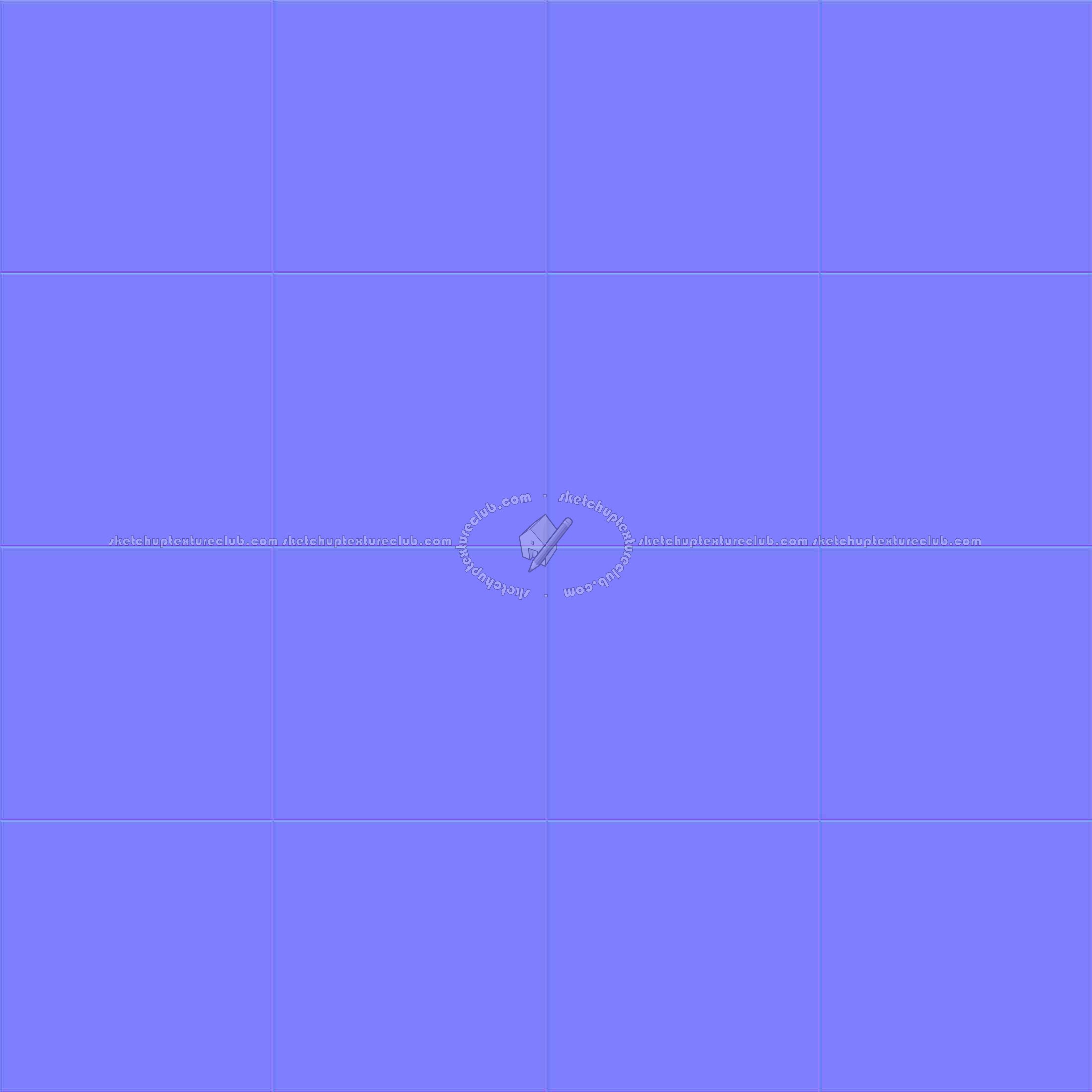 Textures   -   ARCHITECTURE   -   TILES INTERIOR   -   Marble tiles   -   White  - Geometric pattern white marble floor tile texture seamless 19334 - Normal