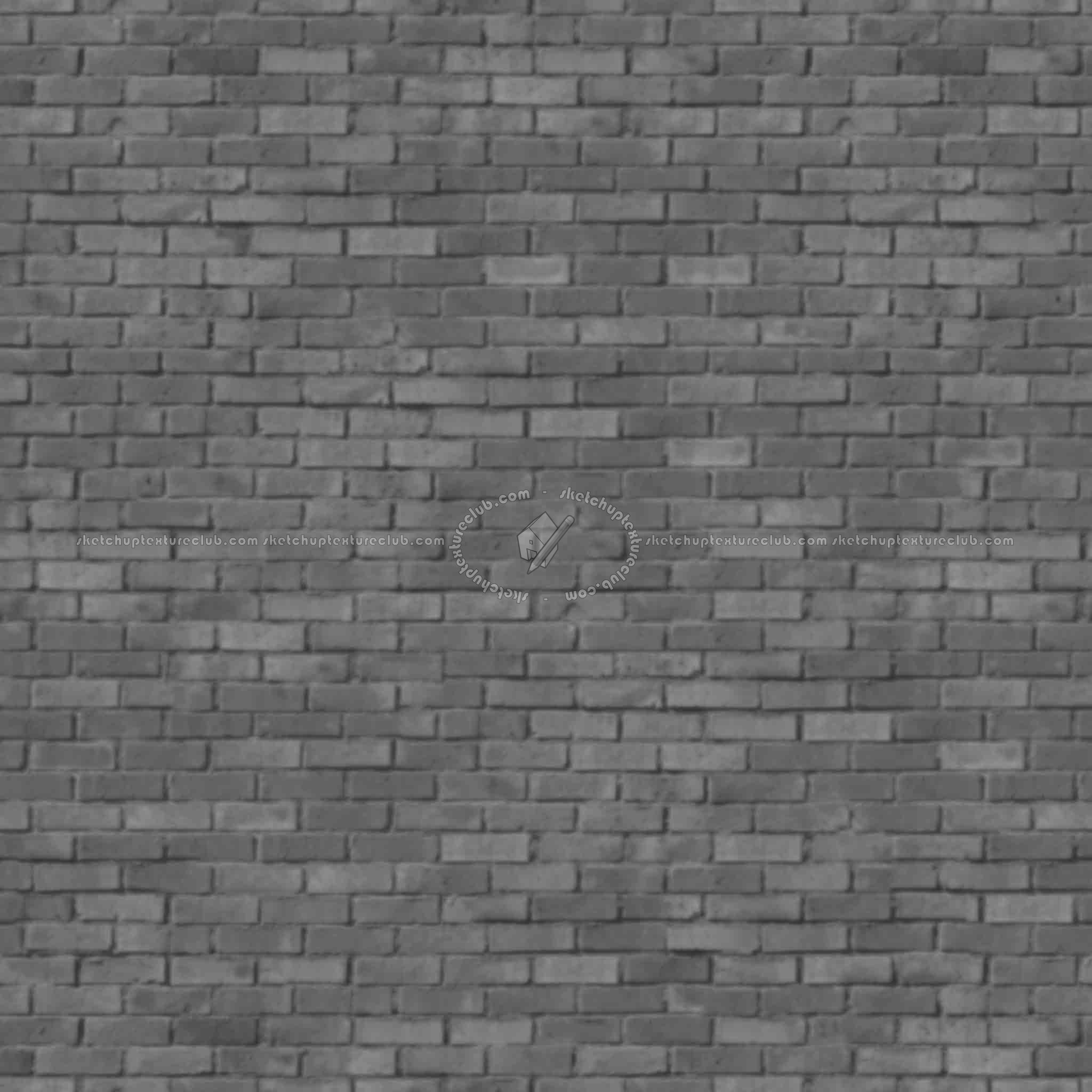 Textures   -   ARCHITECTURE   -   BRICKS   -   Old bricks  - Old bricks texture seamless 00413 - Displacement
