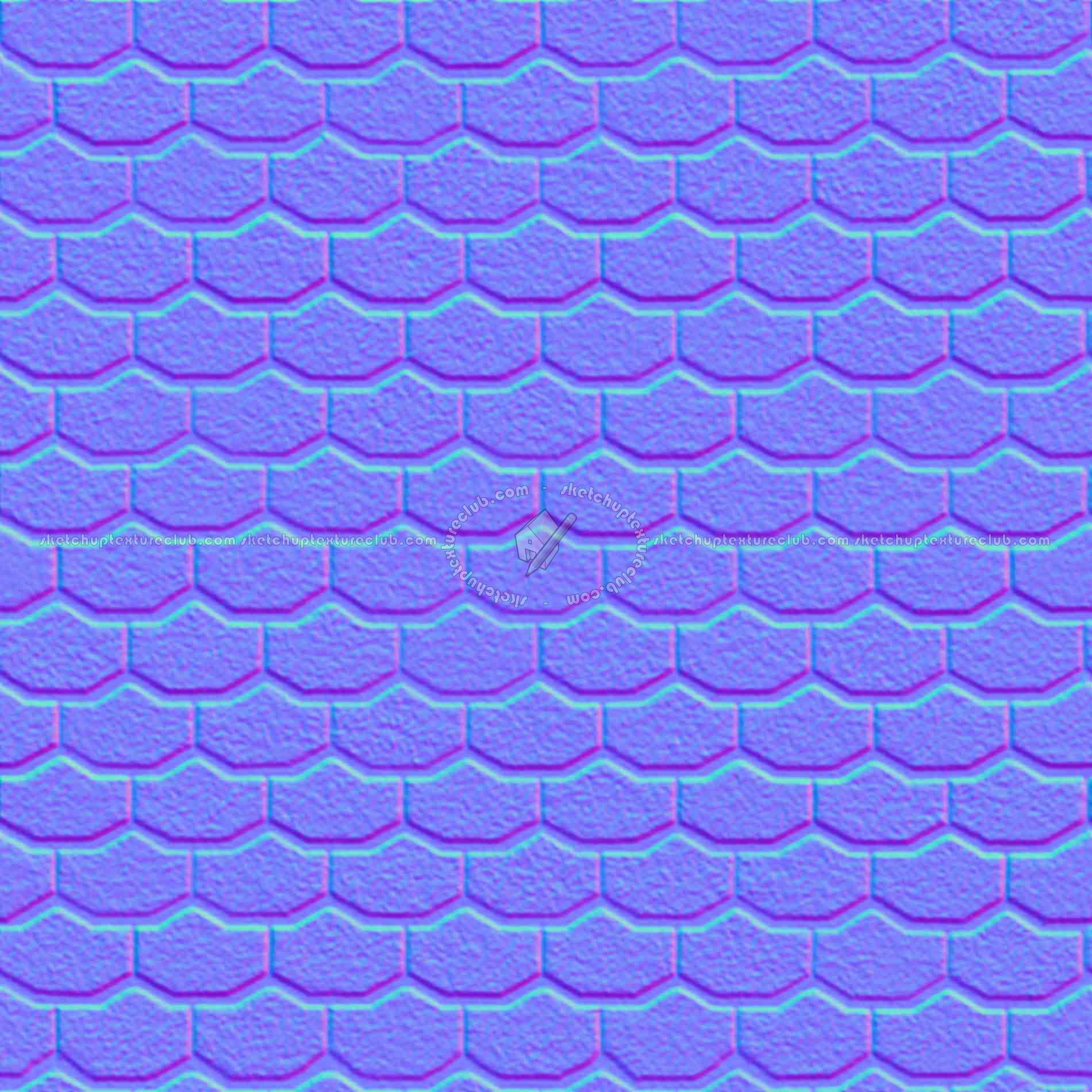 Textures   -   ARCHITECTURE   -   ROOFINGS   -   Asphalt roofs  - Asphalt roofing texture seamless 03257 - Normal