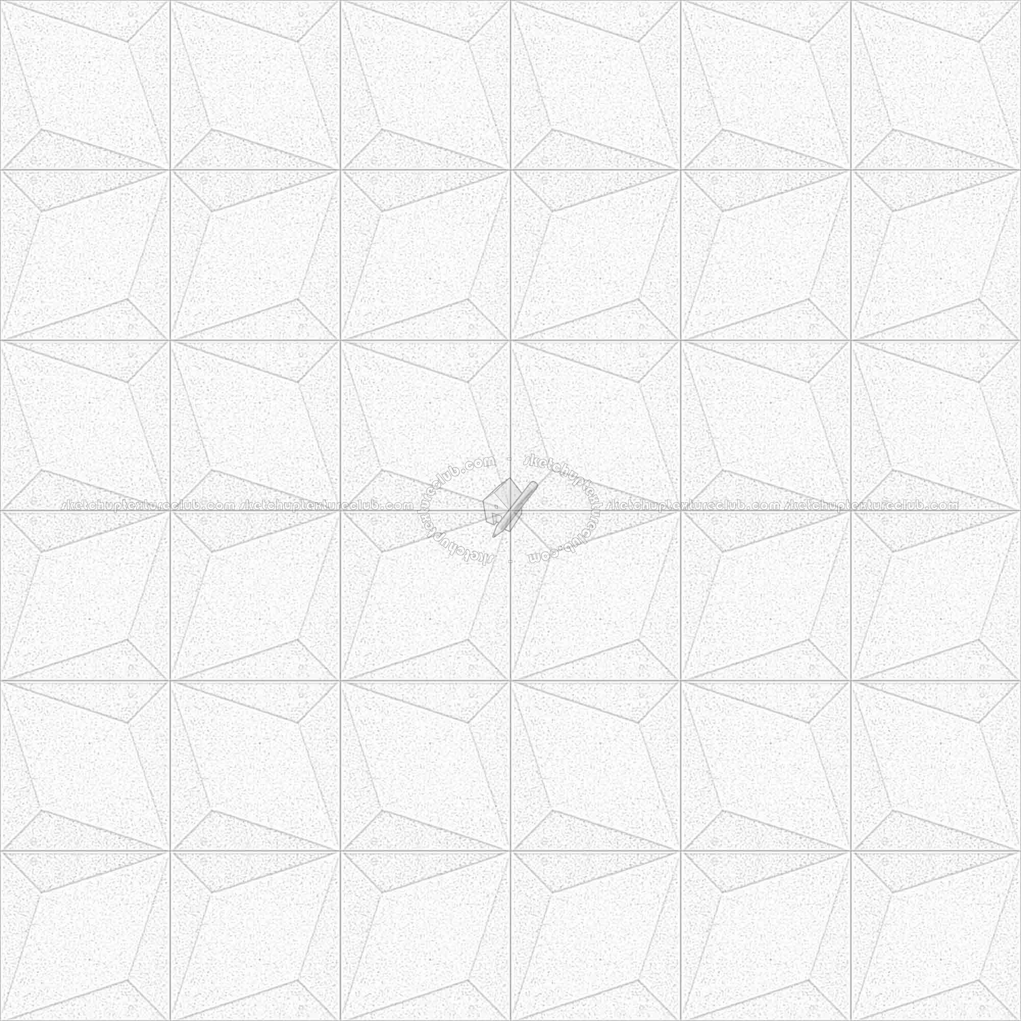 Textures   -   ARCHITECTURE   -   TILES INTERIOR   -   Cement - Encaustic   -   Cement  - Cement concrete tile texture seamless 13323 - Ambient occlusion