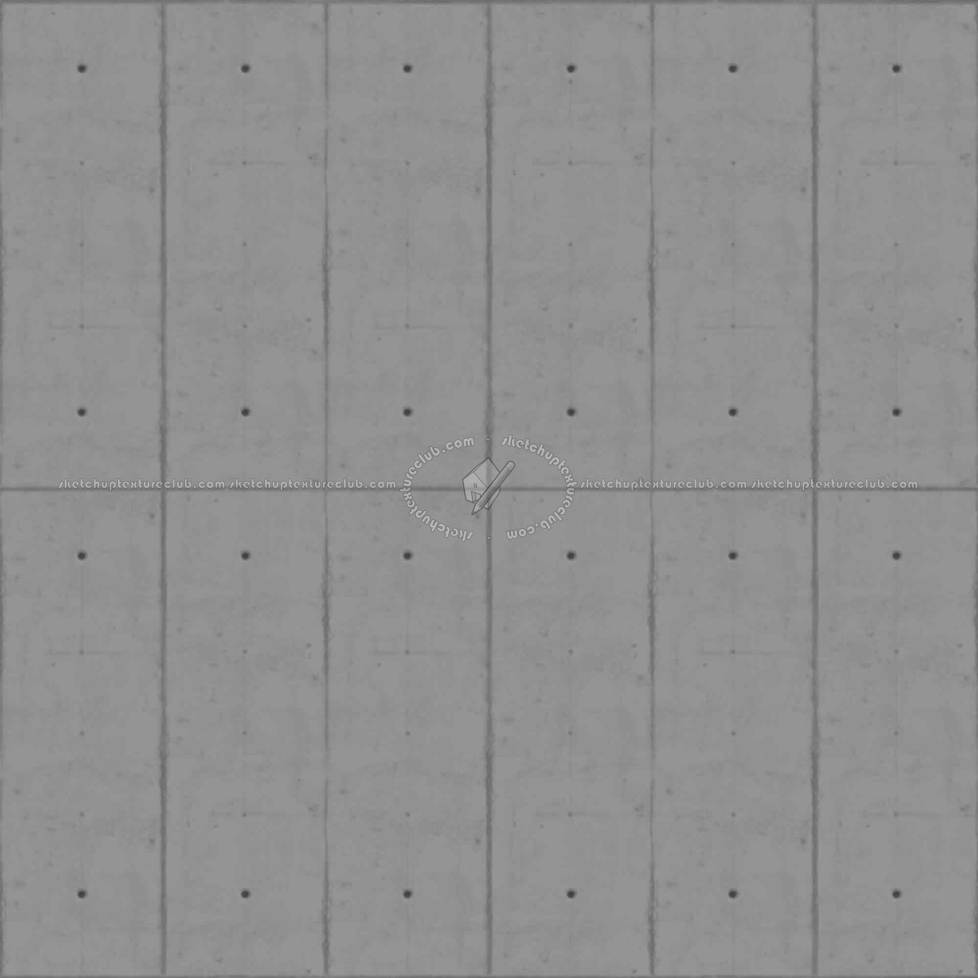 Textures   -   ARCHITECTURE   -   CONCRETE   -   Plates   -   Dirty  - Concrete dirt plates wall texture seamless 01756 - Displacement