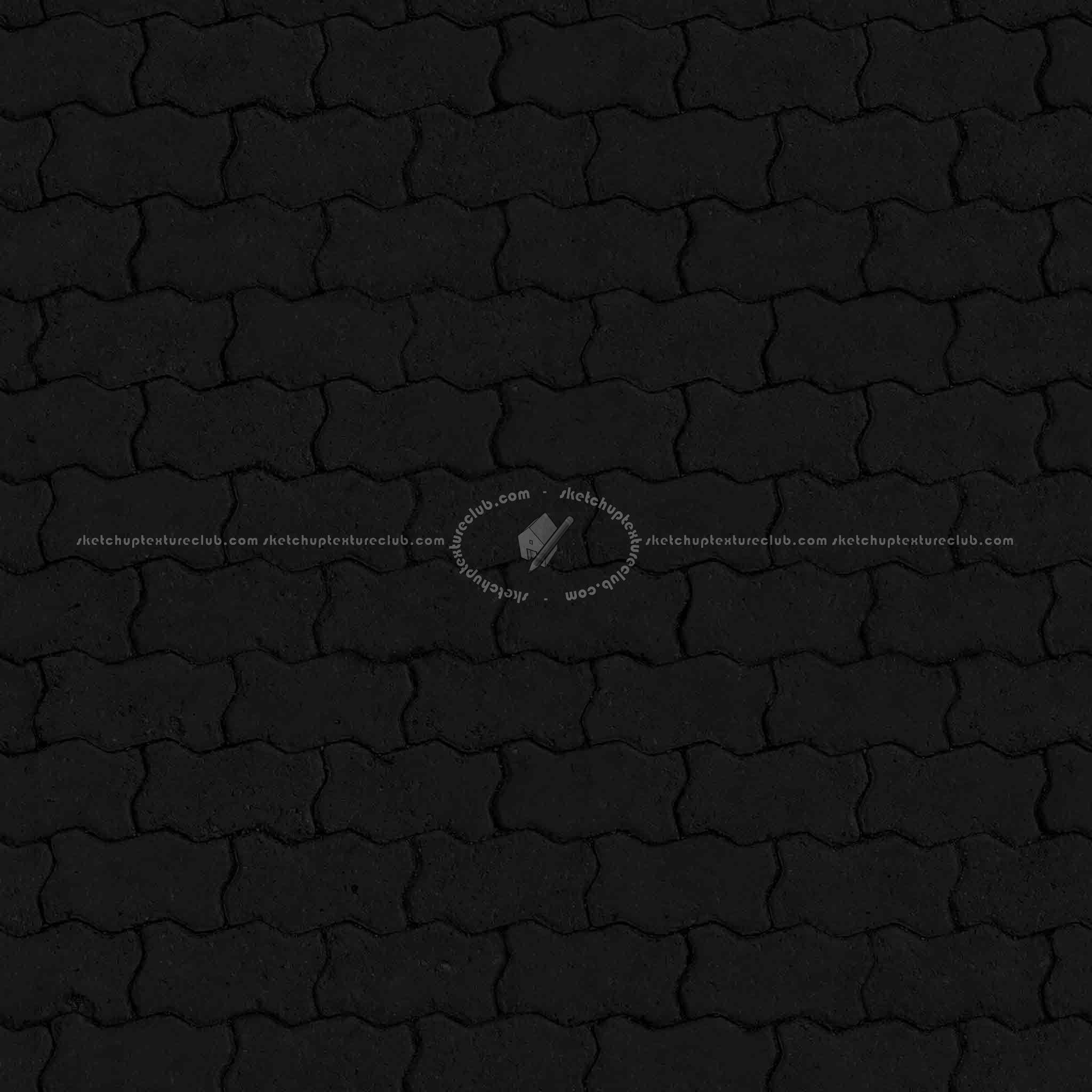 Textures   -   ARCHITECTURE   -   PAVING OUTDOOR   -   Concrete   -   Blocks regular  - Paving outdoor concrete regular block texture seamless 05633 - Specular