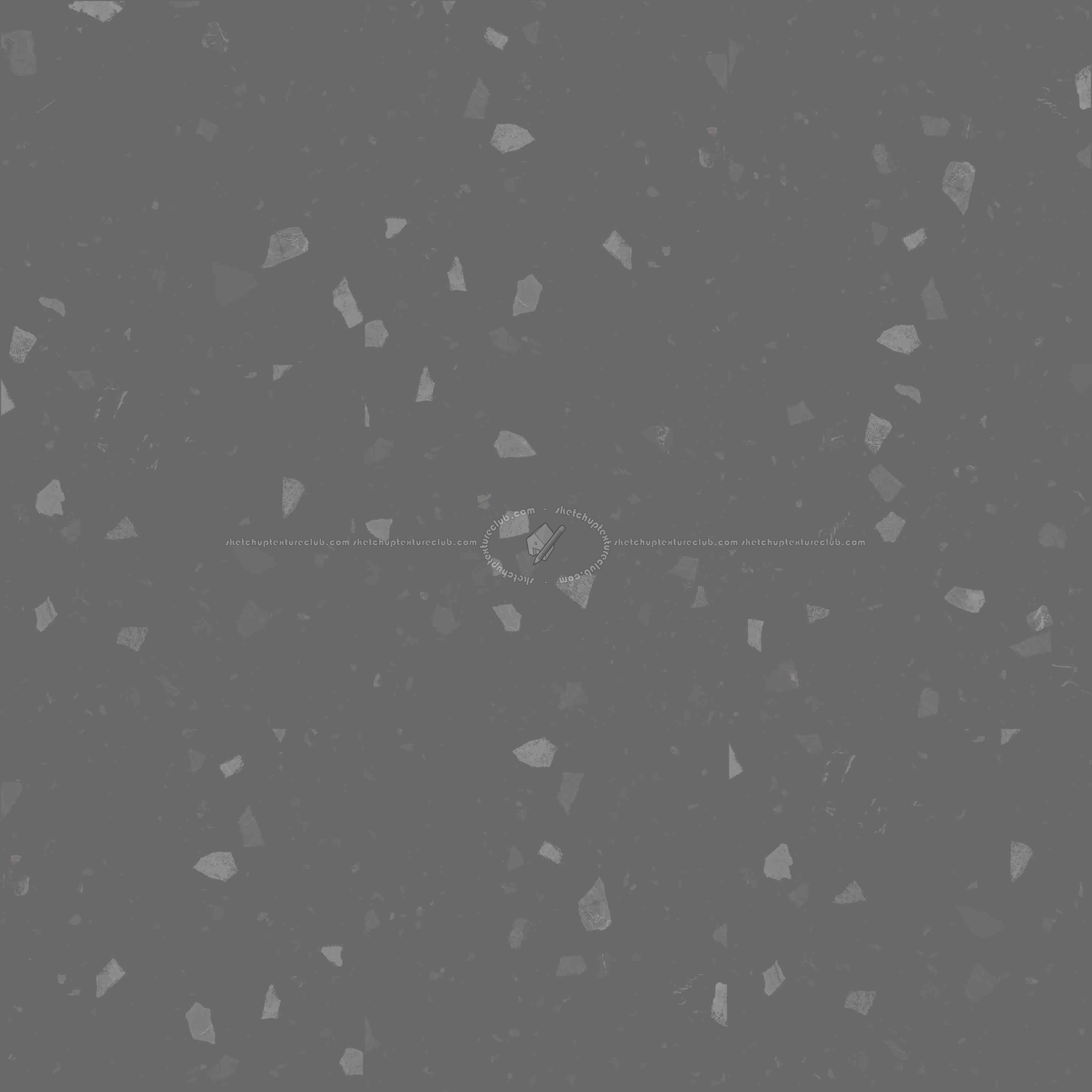 Textures   -   ARCHITECTURE   -   TILES INTERIOR   -   Terrazzo  - terrazzo floor tile PBR texture seamless 21489 - Specular