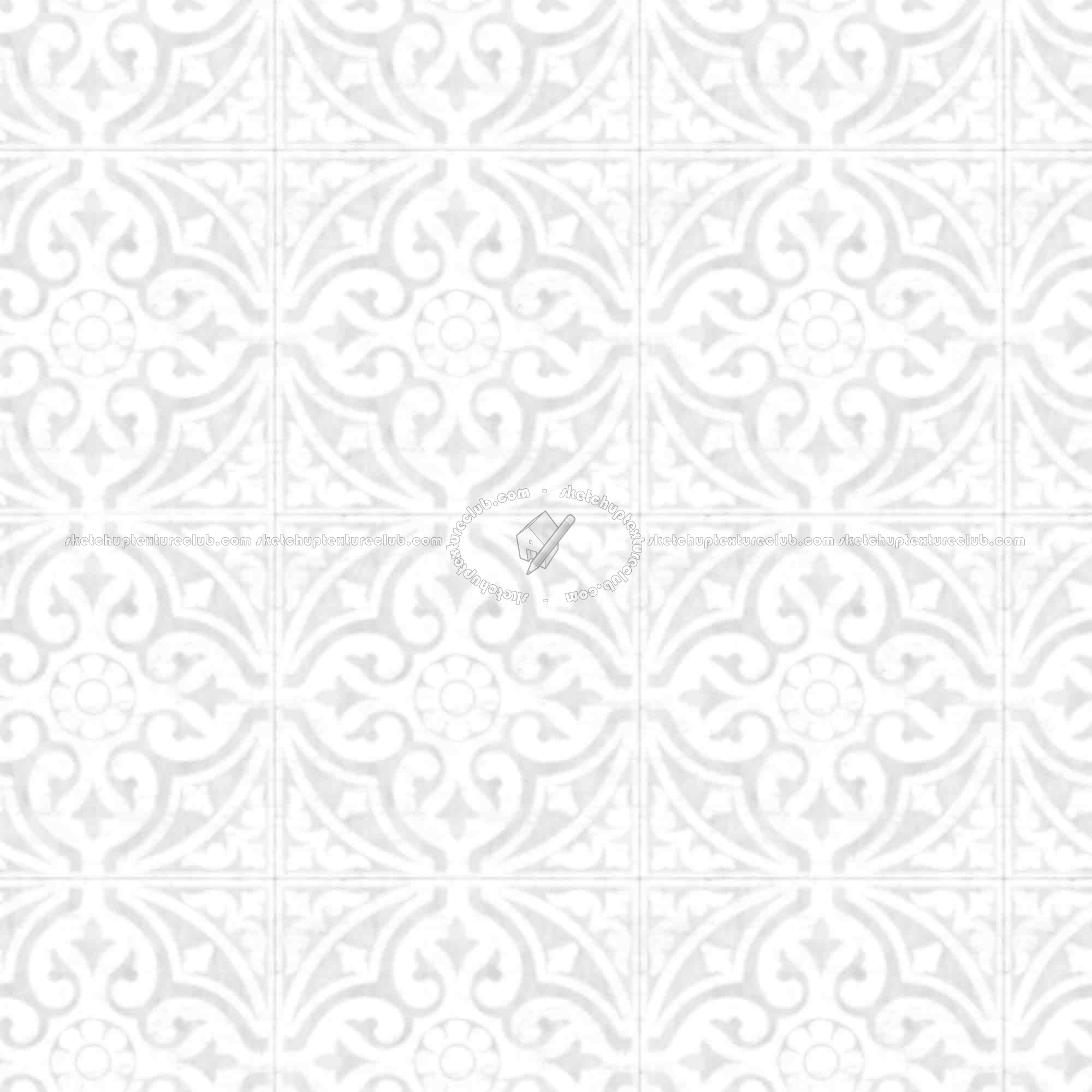 Textures   -   ARCHITECTURE   -   TILES INTERIOR   -   Marble tiles   -   Travertine  - Travertine floor tile texture seamless 14667 - Ambient occlusion