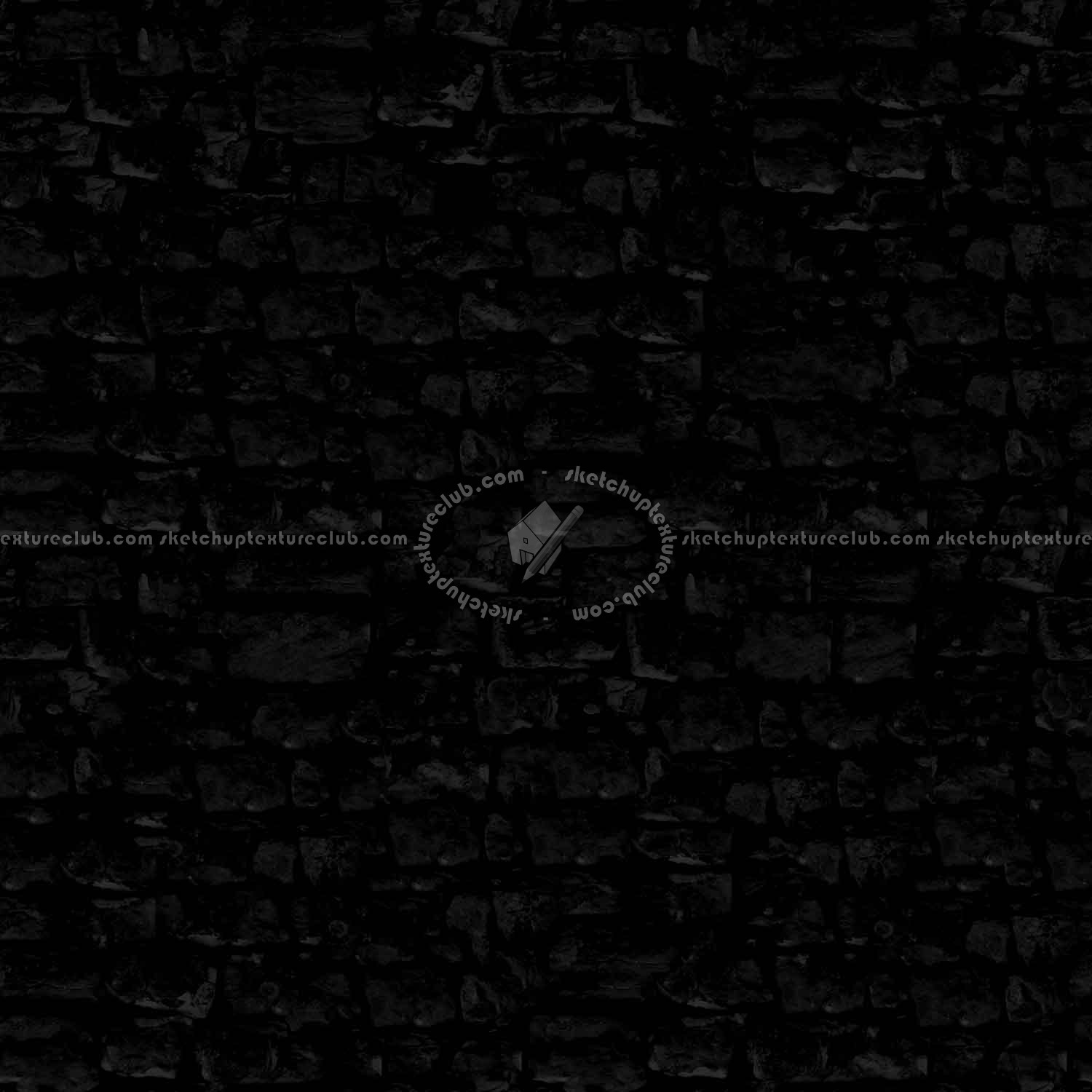 Textures   -   ARCHITECTURE   -   STONES WALLS   -   Stone blocks  - Wall stone with regular blocks texture seamless 08300 - Specular