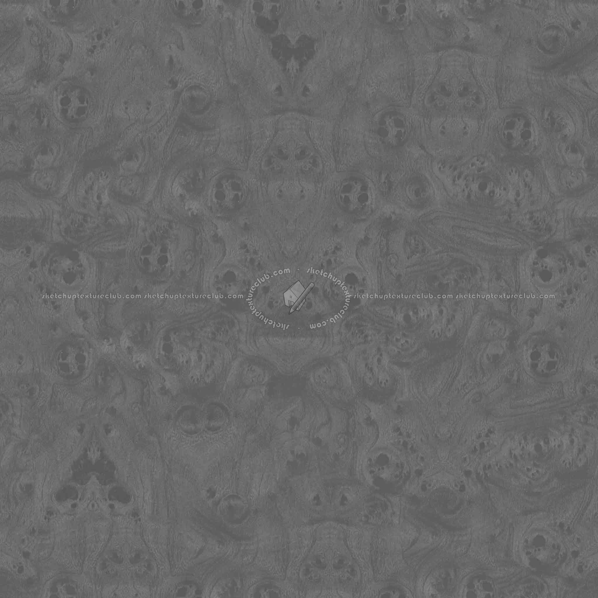 Textures   -   ARCHITECTURE   -   WOOD   -   Fine wood   -   Medium wood  - Walnut burl wood fine medium color texture seamless 04405 - Specular