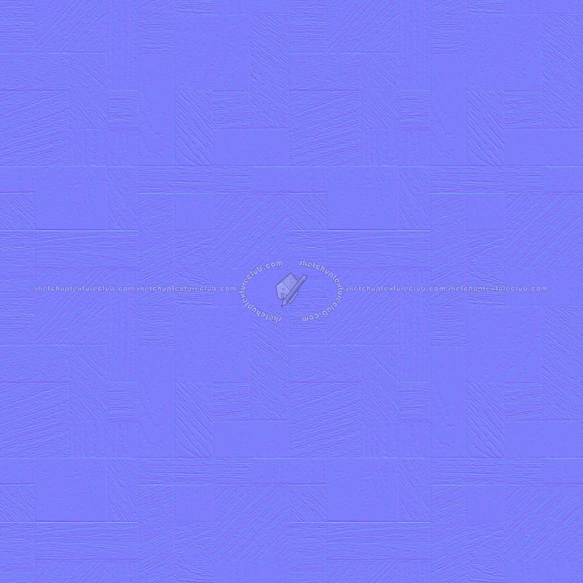 Textures   -   ARCHITECTURE   -   WOOD FLOORS   -   Parquet square  - Wood flooring square texture seamless 05394 - Normal