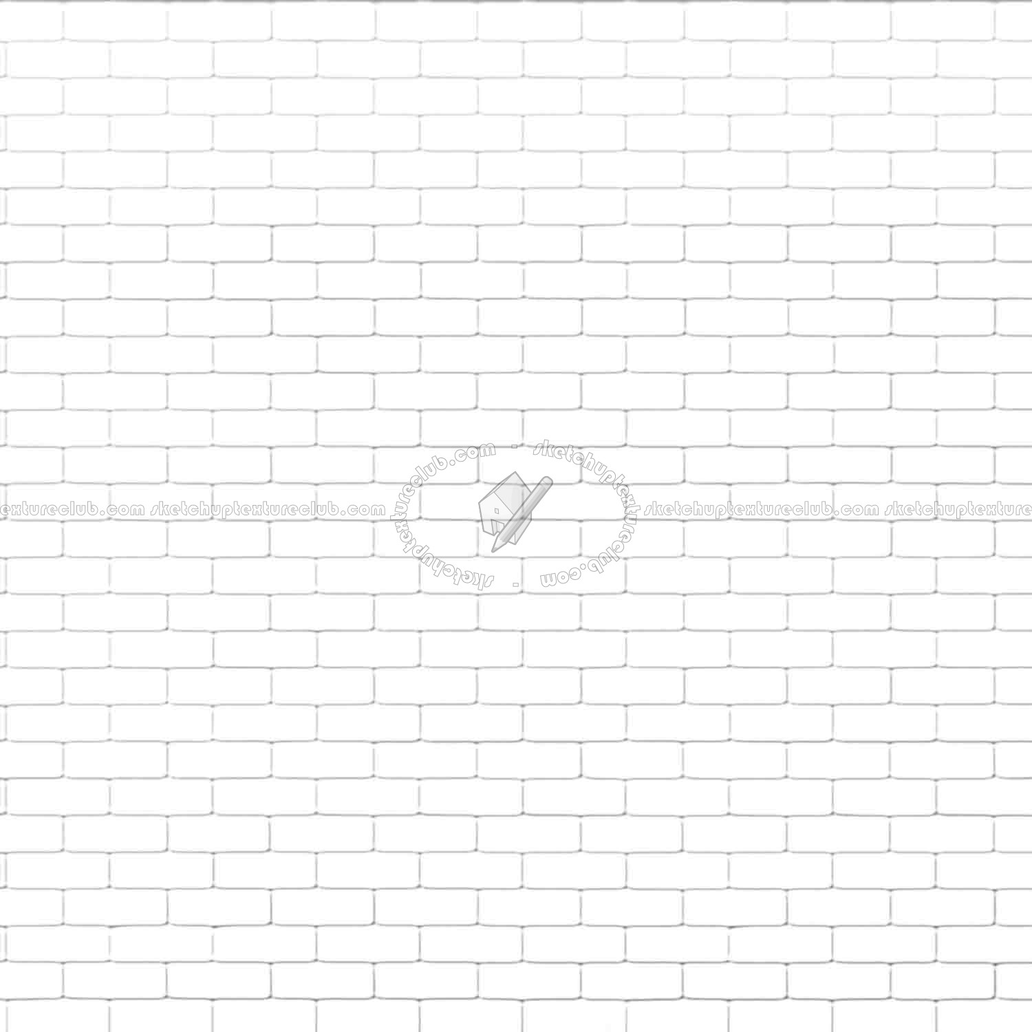 Textures   -   ARCHITECTURE   -   BRICKS   -   Facing Bricks   -   Smooth  - Facing smooth bricks texture seamless 00329 - Ambient occlusion