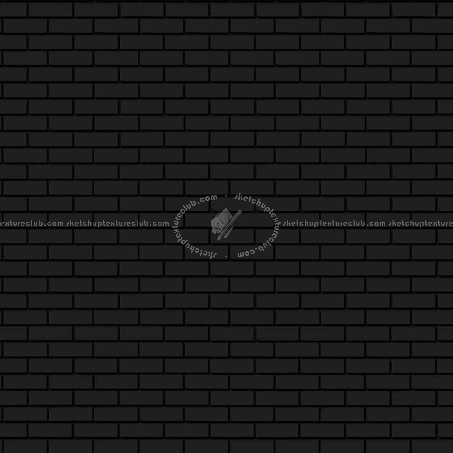 Textures   -   ARCHITECTURE   -   BRICKS   -   Facing Bricks   -   Smooth  - Facing smooth bricks texture seamless 00329 - Specular