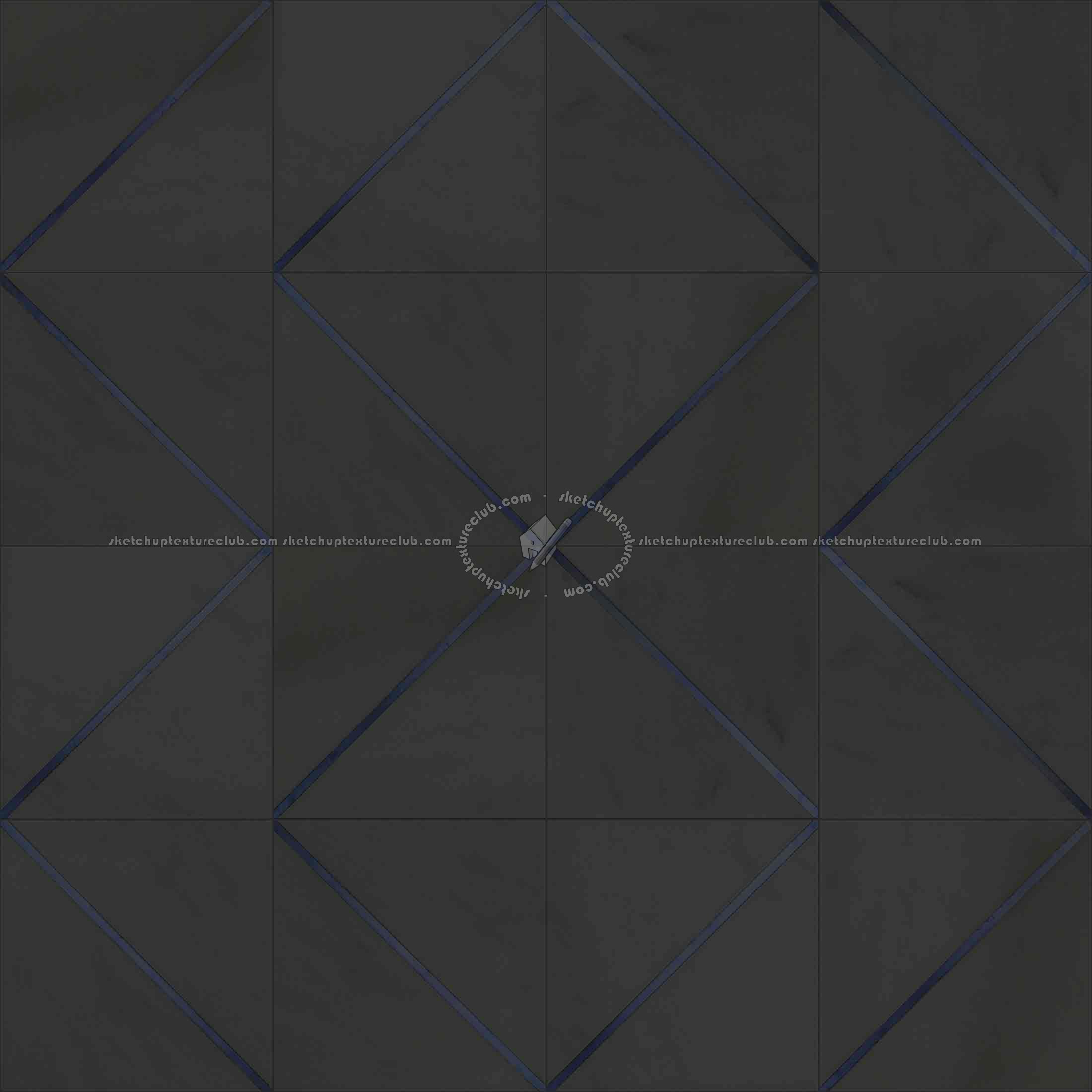 Textures   -   ARCHITECTURE   -   TILES INTERIOR   -   Marble tiles   -   White  - Geometric pattern white marble floor tile texture seamless 19335 - Specular