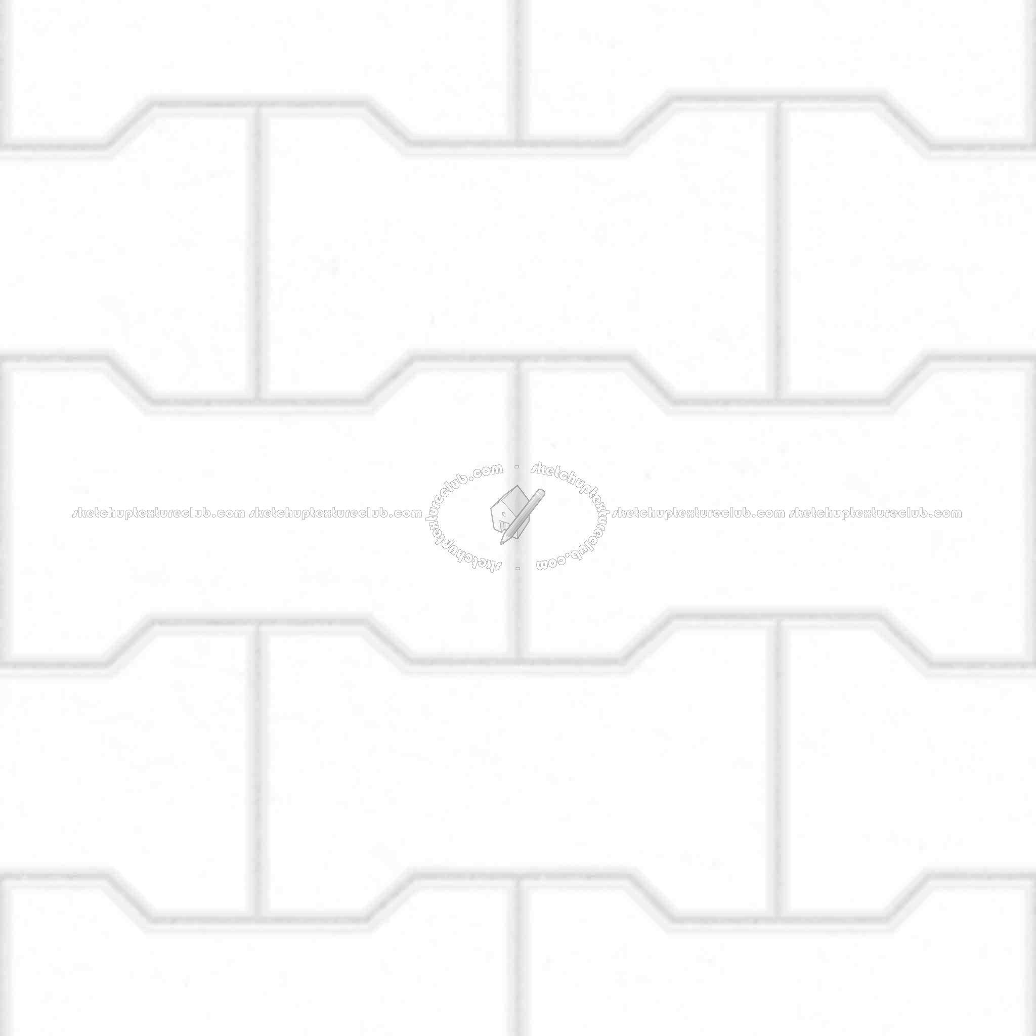 Textures   -   ARCHITECTURE   -   PAVING OUTDOOR   -   Concrete   -   Blocks regular  - Paving outdoor concrete regular block texture seamless 05705 - Ambient occlusion