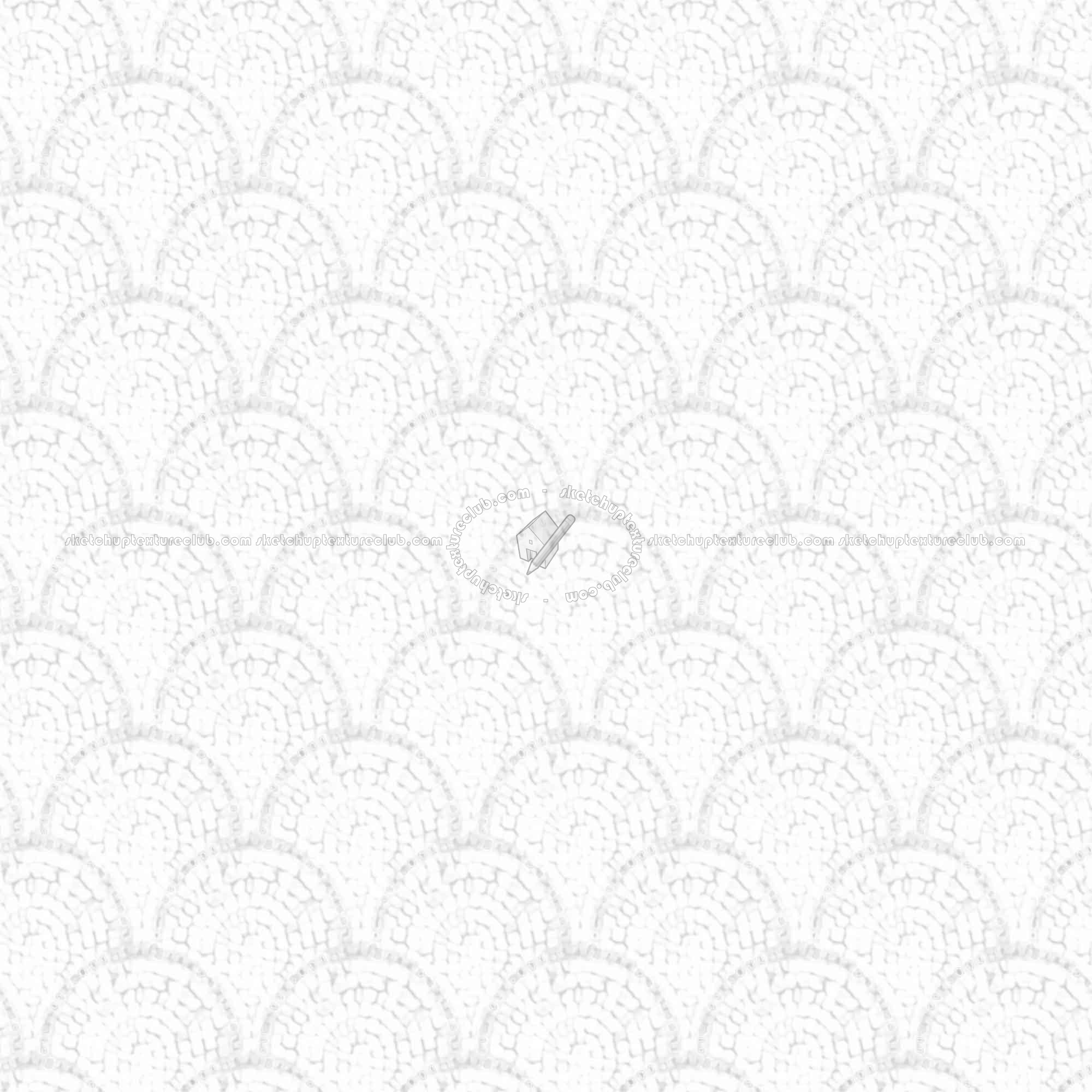 Textures   -   ARCHITECTURE   -   ROADS   -   Paving streets   -   Cobblestone  - Street paving cobblestone texture seamless 07412 - Ambient occlusion