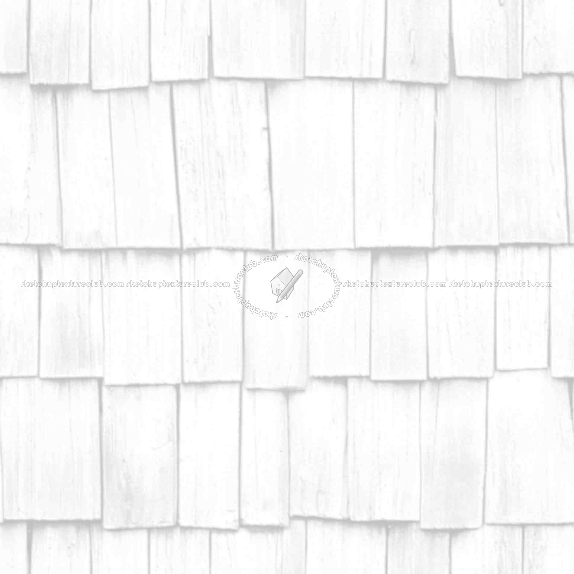Textures   -   ARCHITECTURE   -   ROOFINGS   -   Shingles wood  - Wood shingle roof texture seamless 03858 - Ambient occlusion