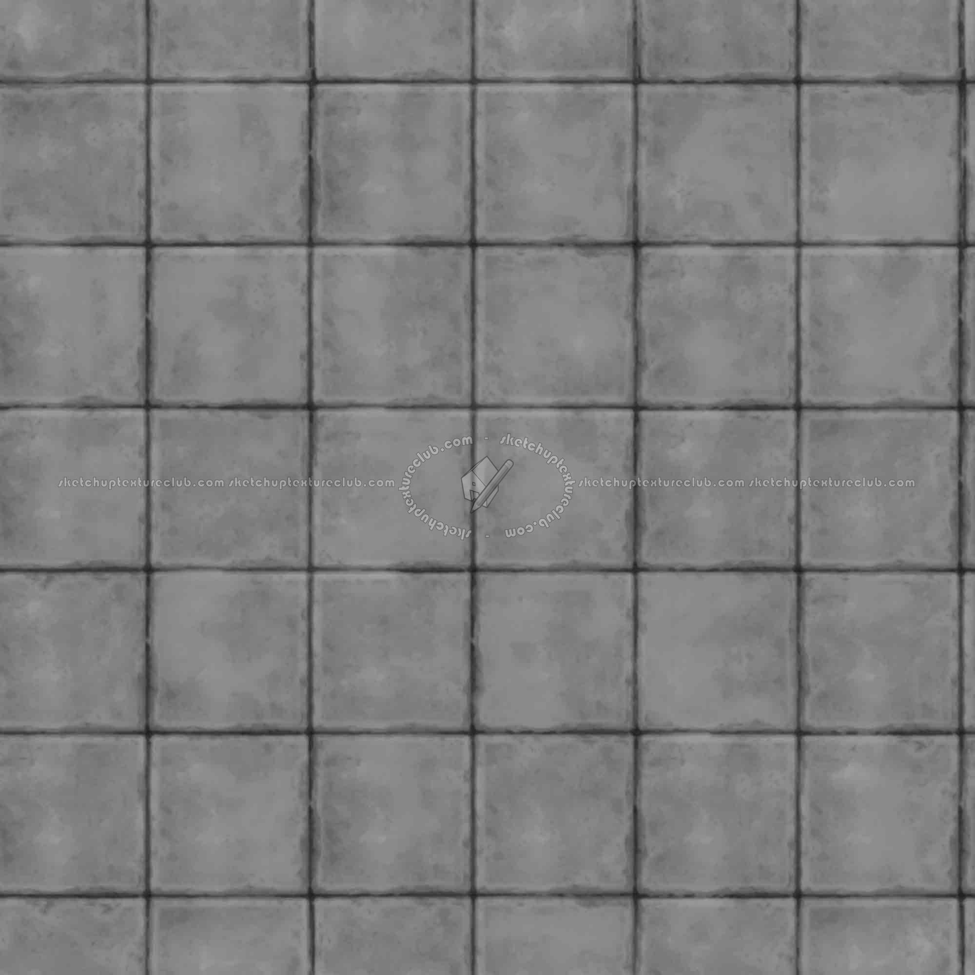 Textures   -   ARCHITECTURE   -   PAVING OUTDOOR   -   Concrete   -   Blocks damaged  - Concrete paving outdoor damaged texture seamless 05559 - Displacement