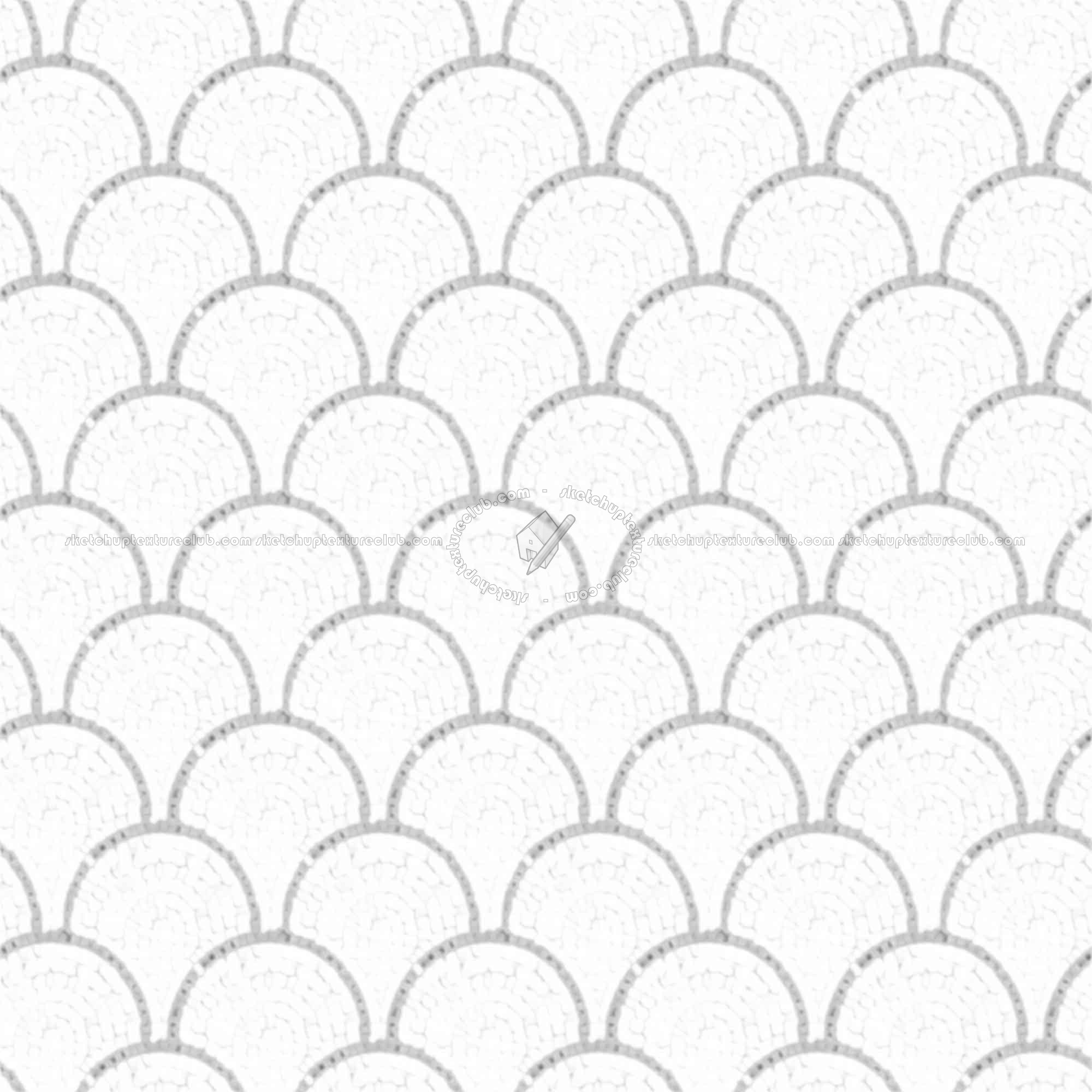 Textures   -   ARCHITECTURE   -   ROADS   -   Paving streets   -   Cobblestone  - Street paving cobblestone texture seamless 07413 - Ambient occlusion