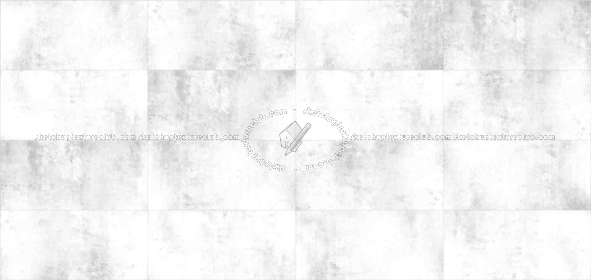 Textures   -   ARCHITECTURE   -   CONCRETE   -   Plates   -   Dirty  - Concrete dirt plates wall texture seamless 01797 - Ambient occlusion