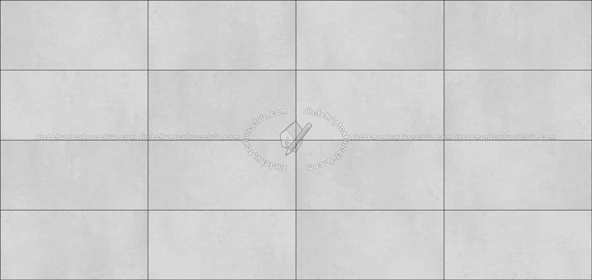 Textures   -   ARCHITECTURE   -   CONCRETE   -   Plates   -   Dirty  - Concrete dirt plates wall texture seamless 01797 - Bump