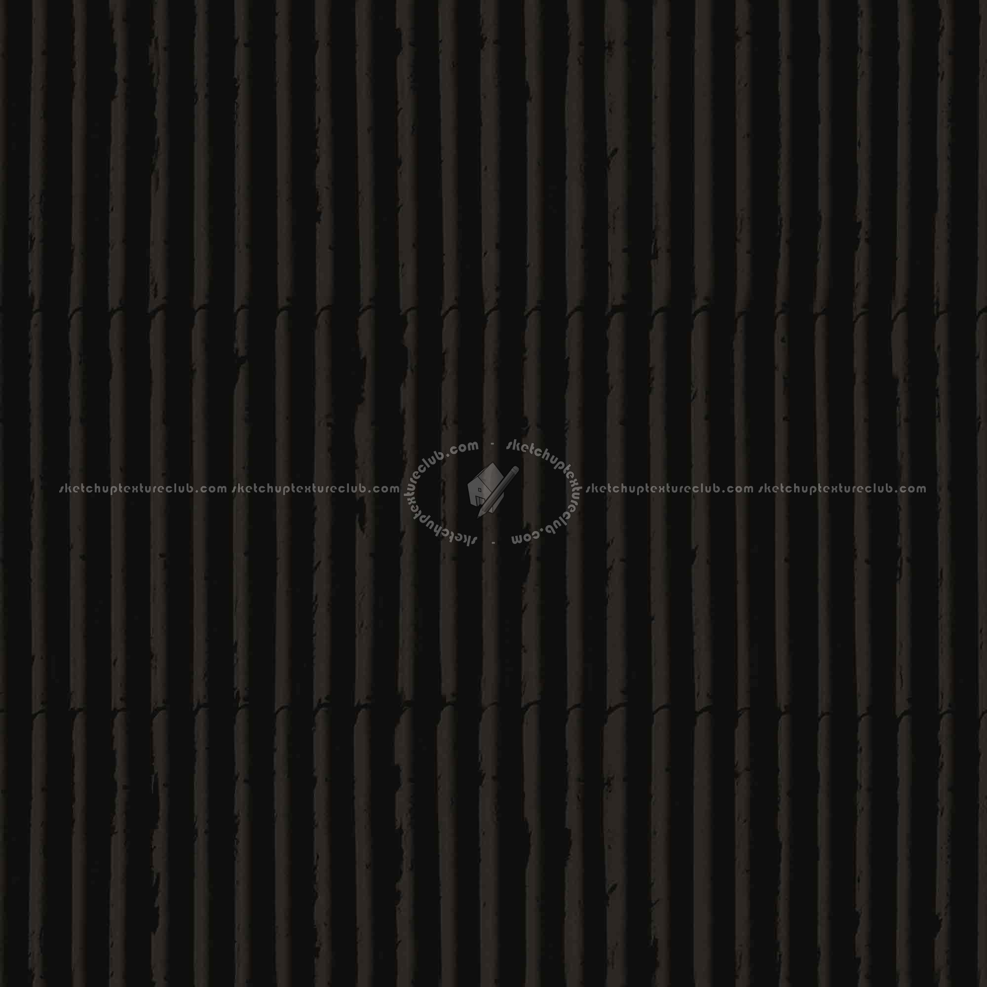 Textures   -   MATERIALS   -   METALS   -   Corrugated  - Dirty corrugated metal texture seamless 09999 - Specular