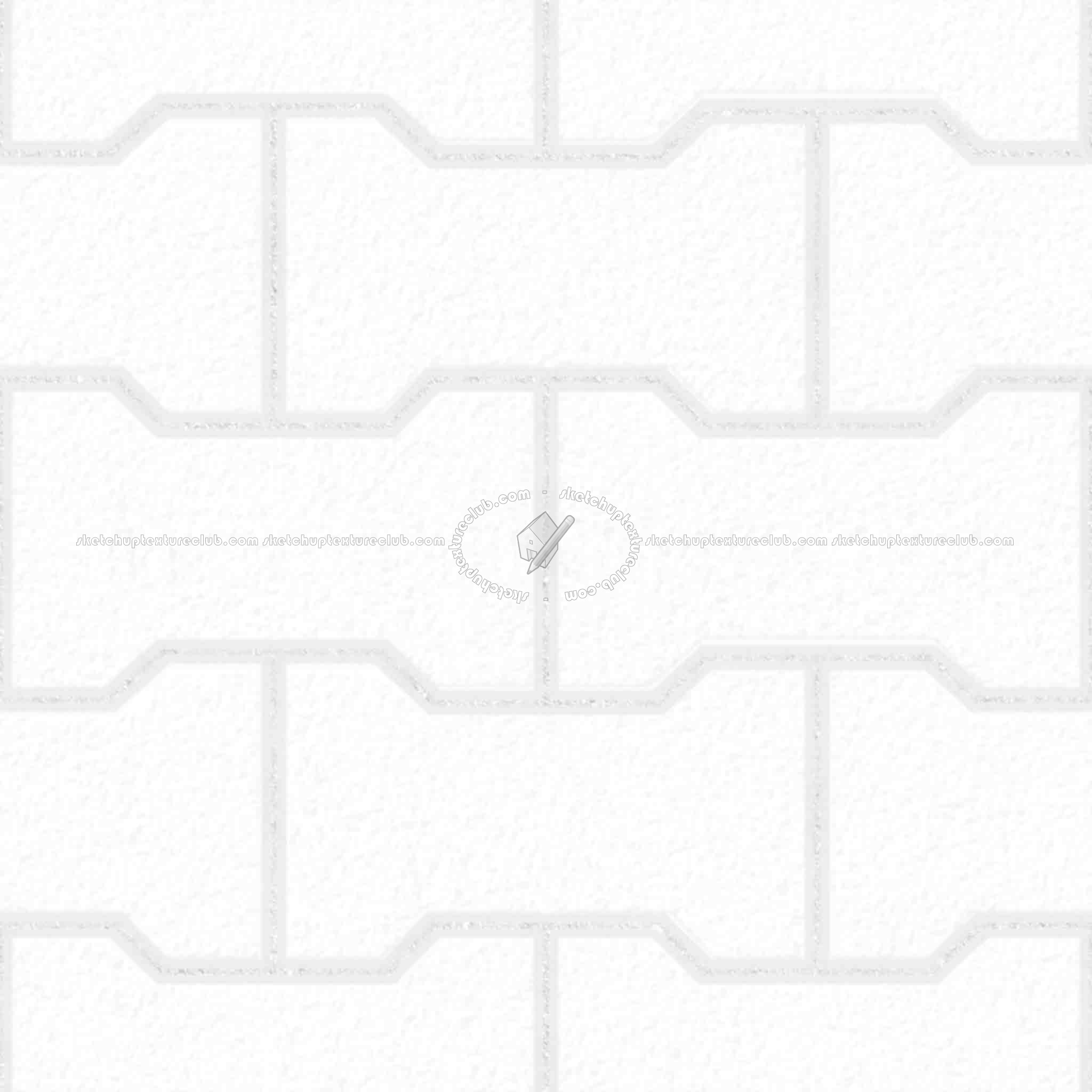 Textures   -   ARCHITECTURE   -   PAVING OUTDOOR   -   Concrete   -   Blocks regular  - Paving outdoor concrete regular block texture seamless 05707 - Ambient occlusion