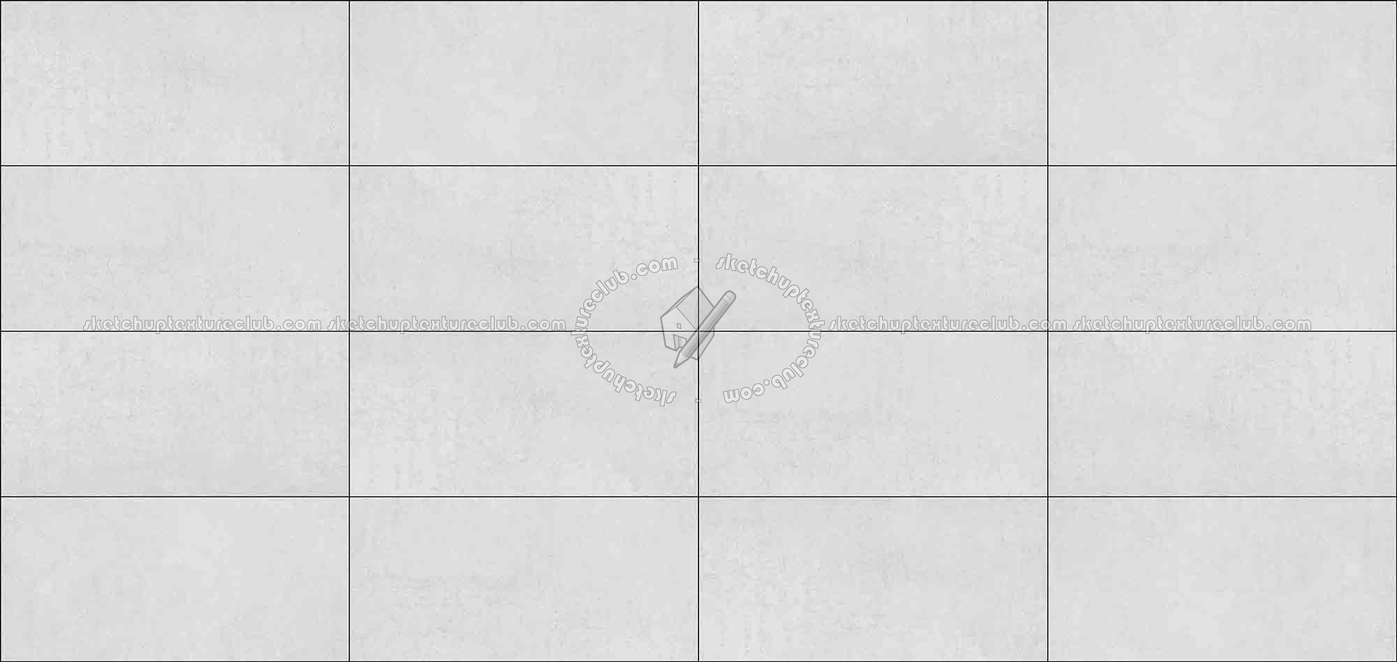 Textures   -   ARCHITECTURE   -   CONCRETE   -   Plates   -   Dirty  - Concrete dirt plates wall texture seamless 01798 - Bump