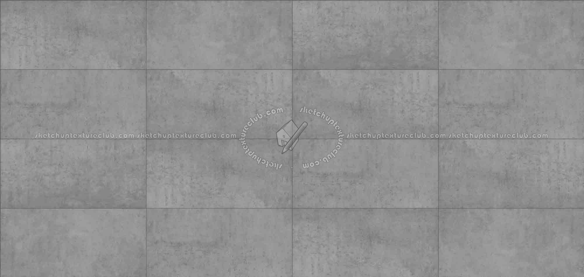Textures   -   ARCHITECTURE   -   CONCRETE   -   Plates   -   Dirty  - Concrete dirt plates wall texture seamless 01798 - Displacement