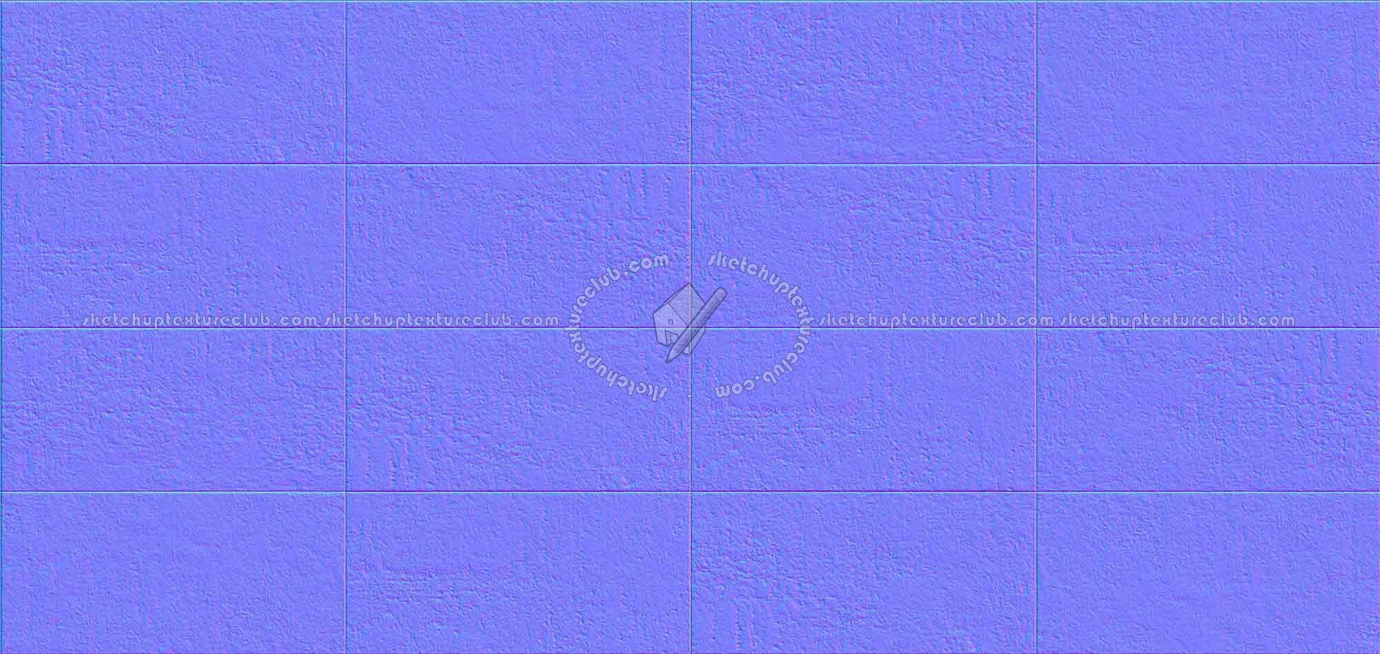 Textures   -   ARCHITECTURE   -   CONCRETE   -   Plates   -   Dirty  - Concrete dirt plates wall texture seamless 01798 - Normal