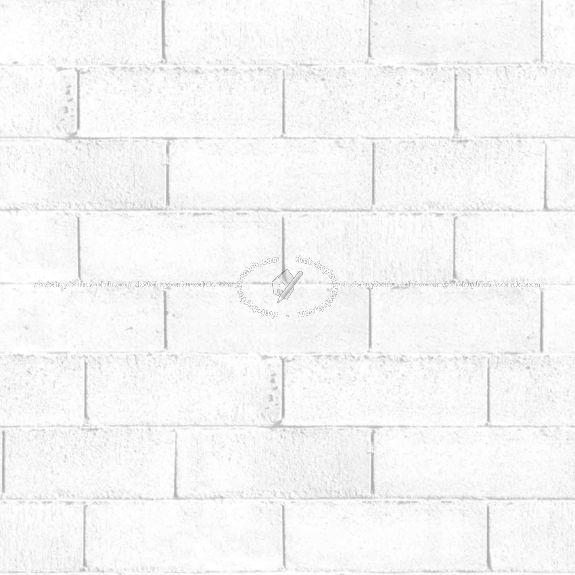 Textures   -   ARCHITECTURE   -   CONCRETE   -   Plates   -   Clean  - Concrete retaining block wall texture seamless 01705 - Ambient occlusion