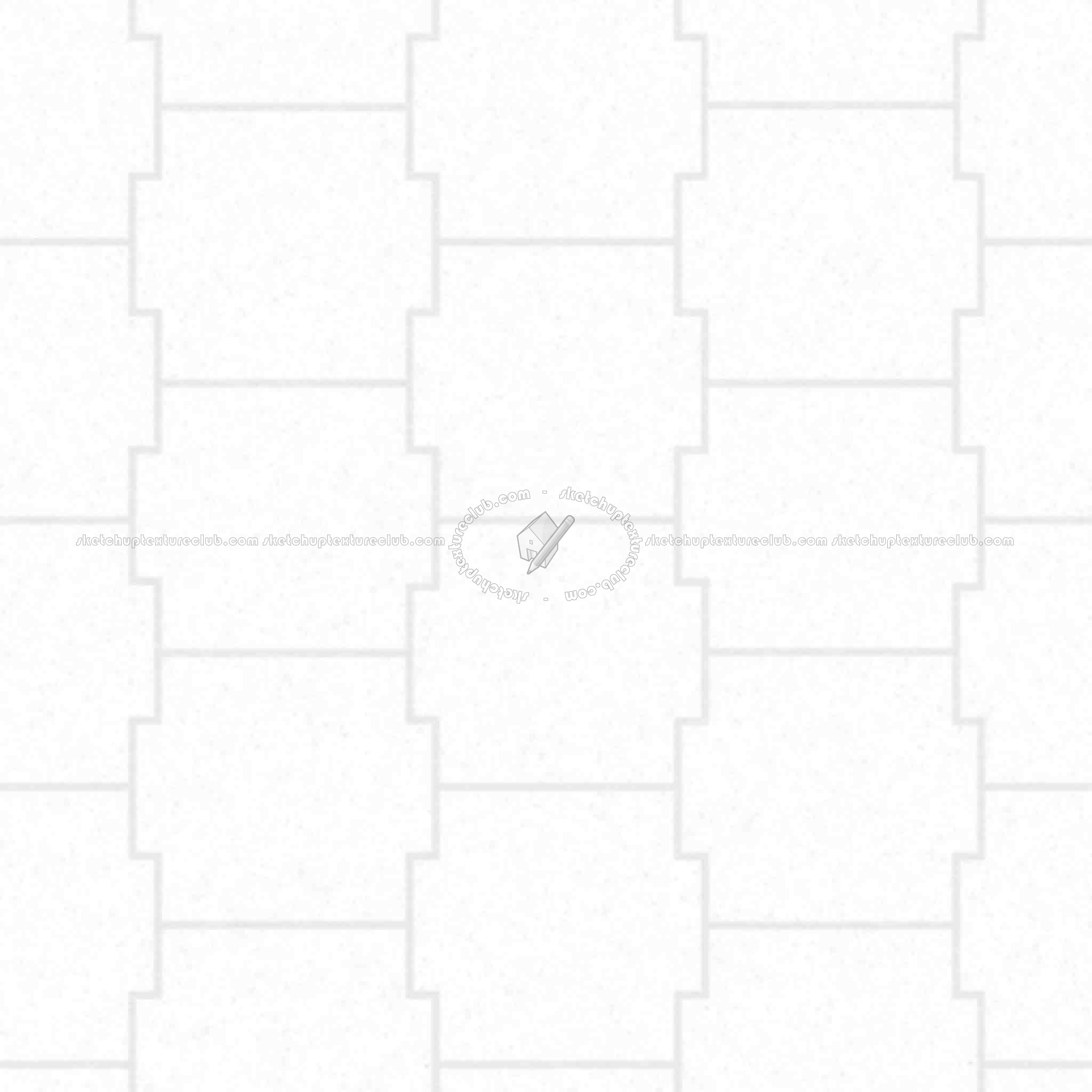 Textures   -   ARCHITECTURE   -   PAVING OUTDOOR   -   Pavers stone   -   Blocks mixed  - Pavers stone mixed size texture seamless 06170 - Ambient occlusion