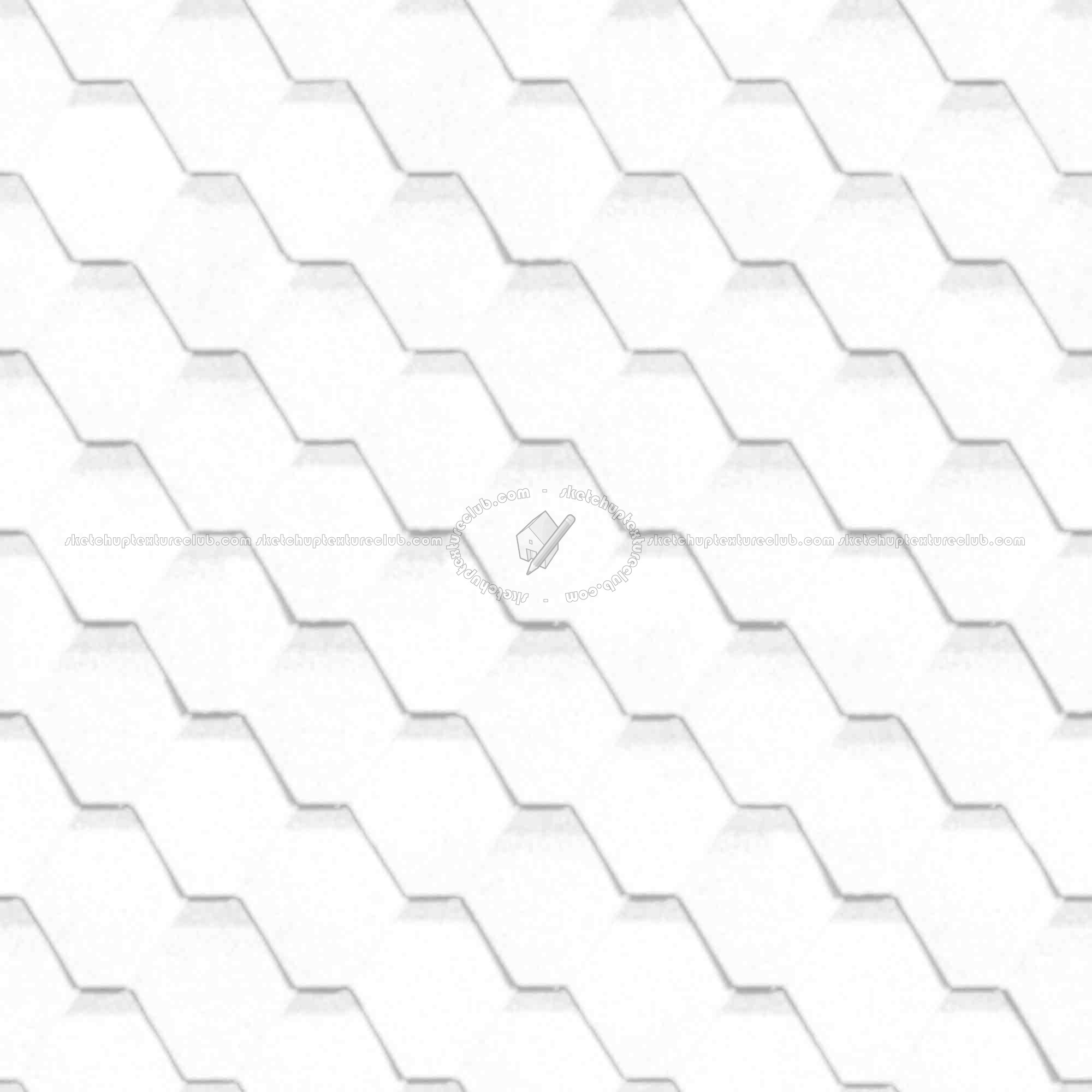 Textures   -   ARCHITECTURE   -   ROOFINGS   -   Asphalt roofs  - Asphalt shingle roofing texture seamless 03334 - Ambient occlusion