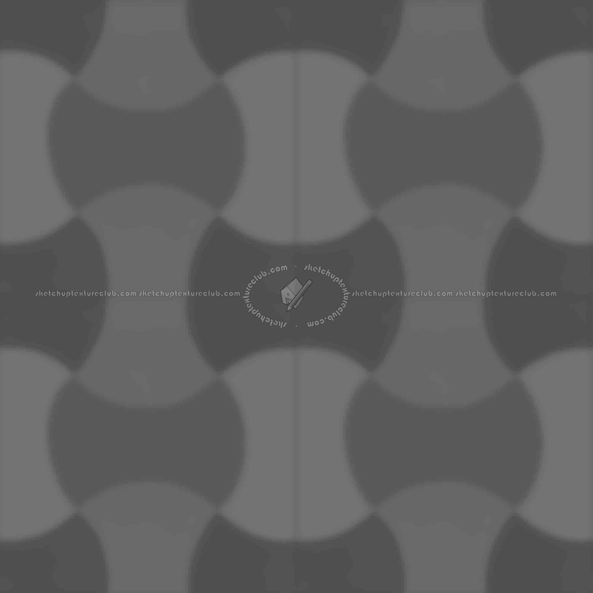 Textures   -   ARCHITECTURE   -   TILES INTERIOR   -   Cement - Encaustic   -   Cement  - Cement concrete tile texture seamless 16823 - Displacement