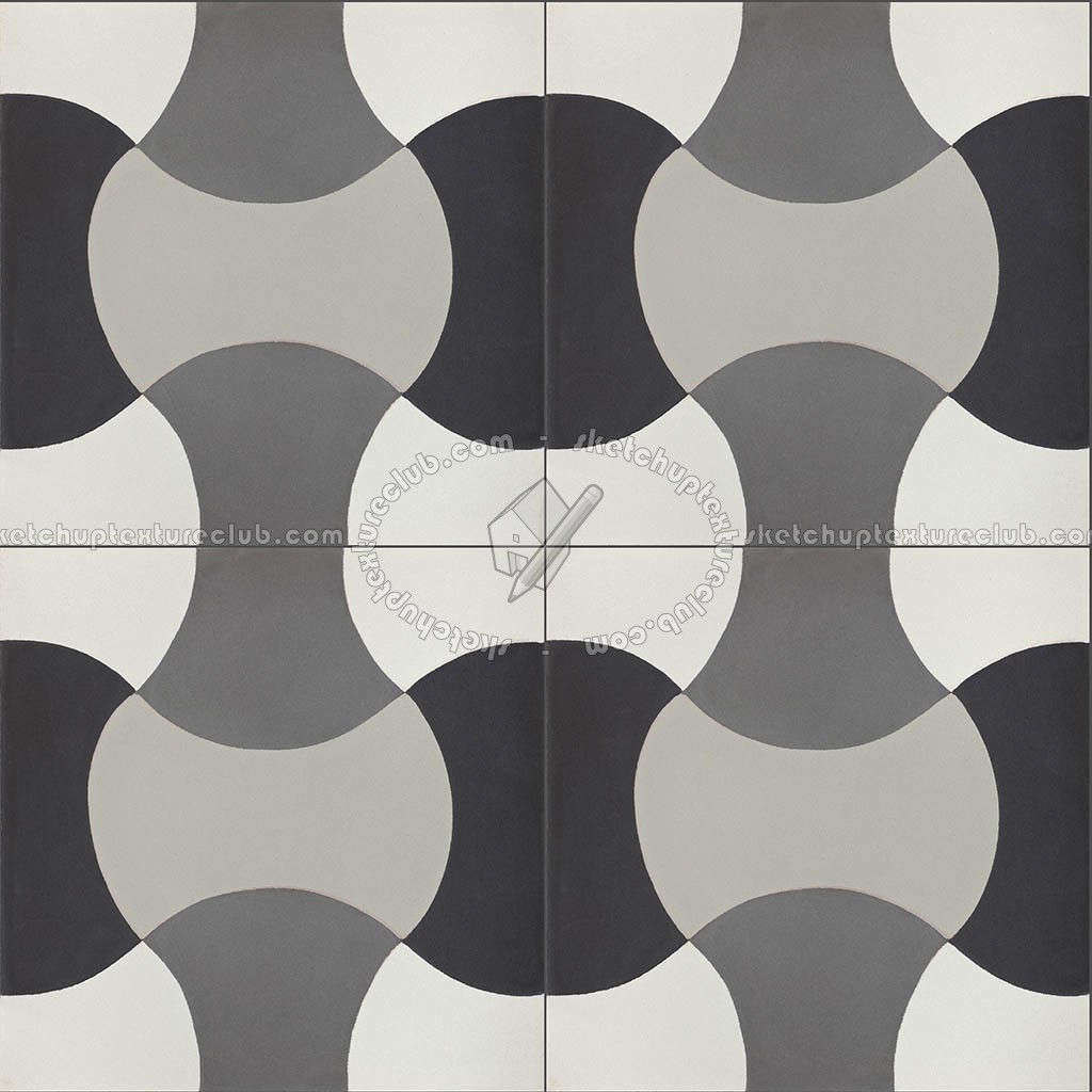 Textures   -   ARCHITECTURE   -   TILES INTERIOR   -   Cement - Encaustic   -   Cement  - Cement concrete tile texture seamless 16823 (seamless)