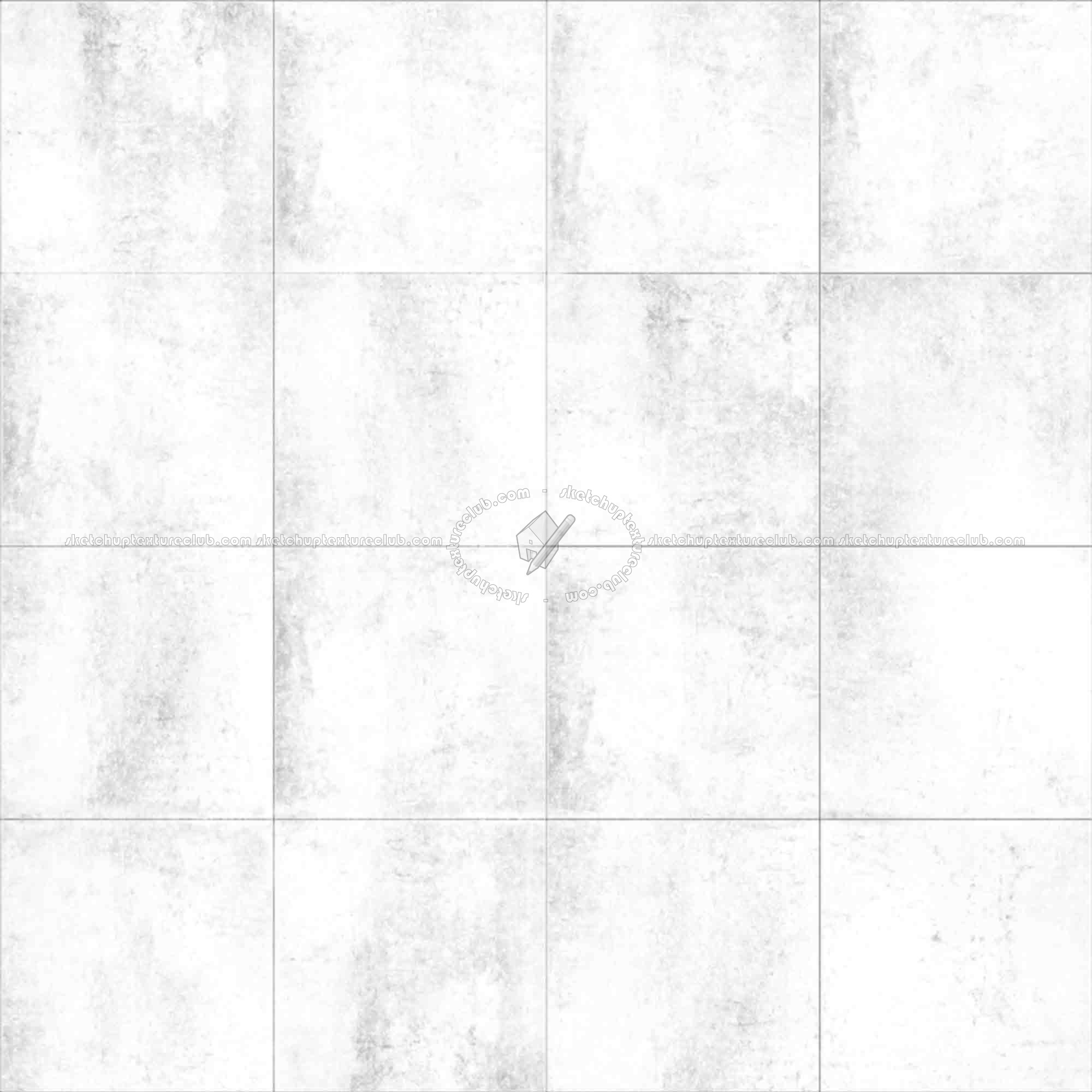 Textures   -   ARCHITECTURE   -   CONCRETE   -   Plates   -   Dirty  - Concrete dirt plates wall texture seamless 01800 - Ambient occlusion