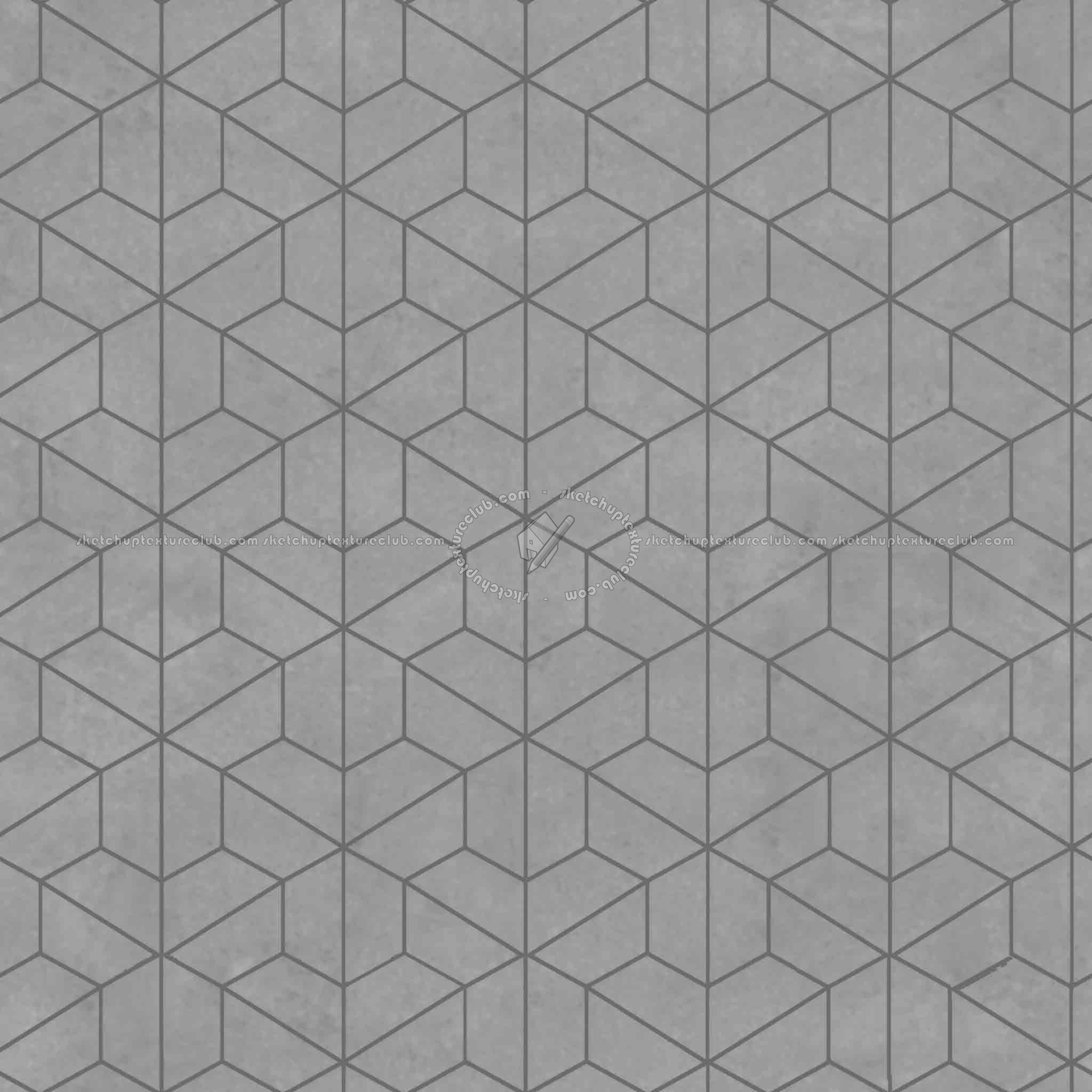 Textures   -   ARCHITECTURE   -   PAVING OUTDOOR   -   Concrete   -   Blocks mixed  - concrete paving PBR texture seamless 21821 - Displacement