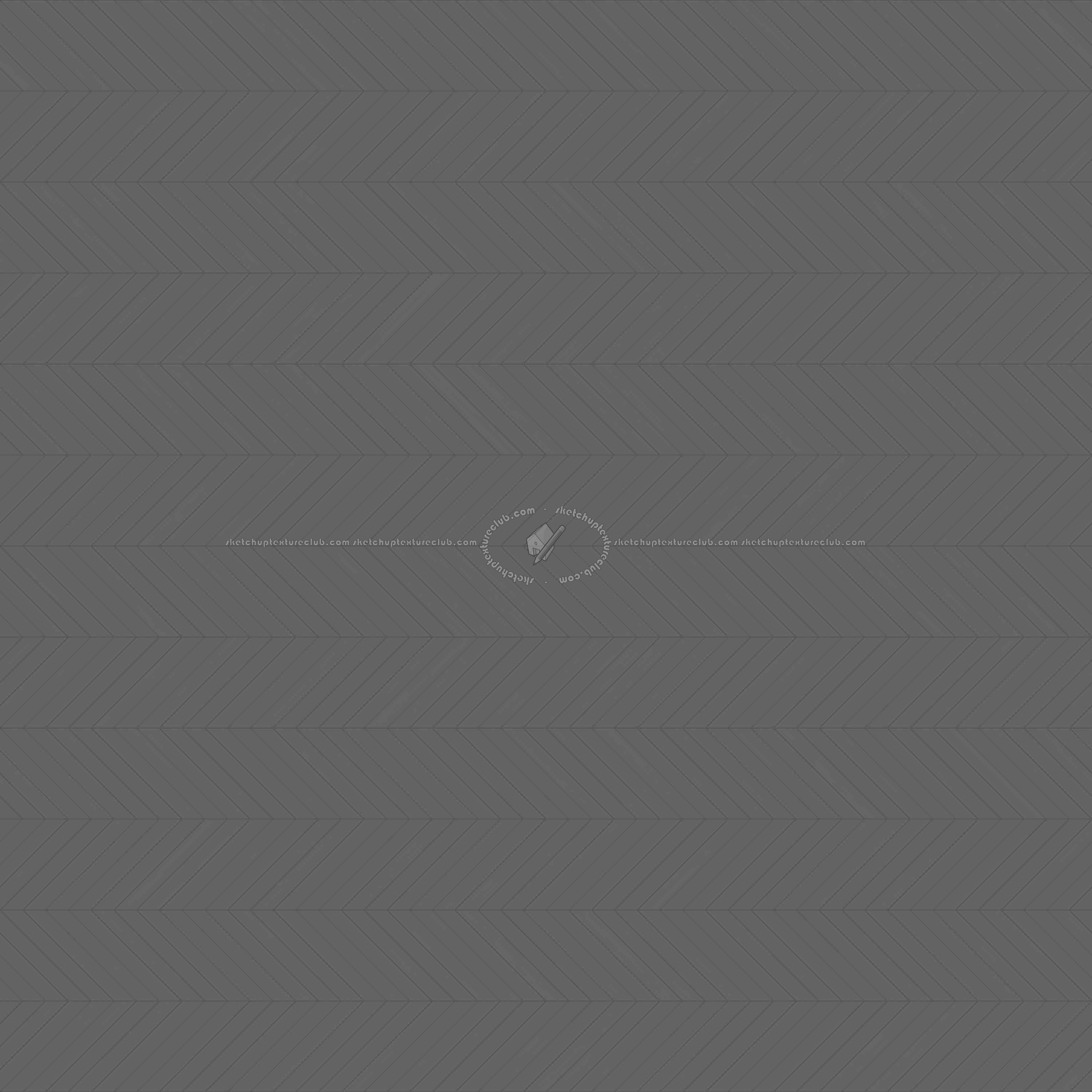 Textures   -   ARCHITECTURE   -   WOOD FLOORS   -   Herringbone  - Herringbone parquet texture seamless 04971 - Displacement