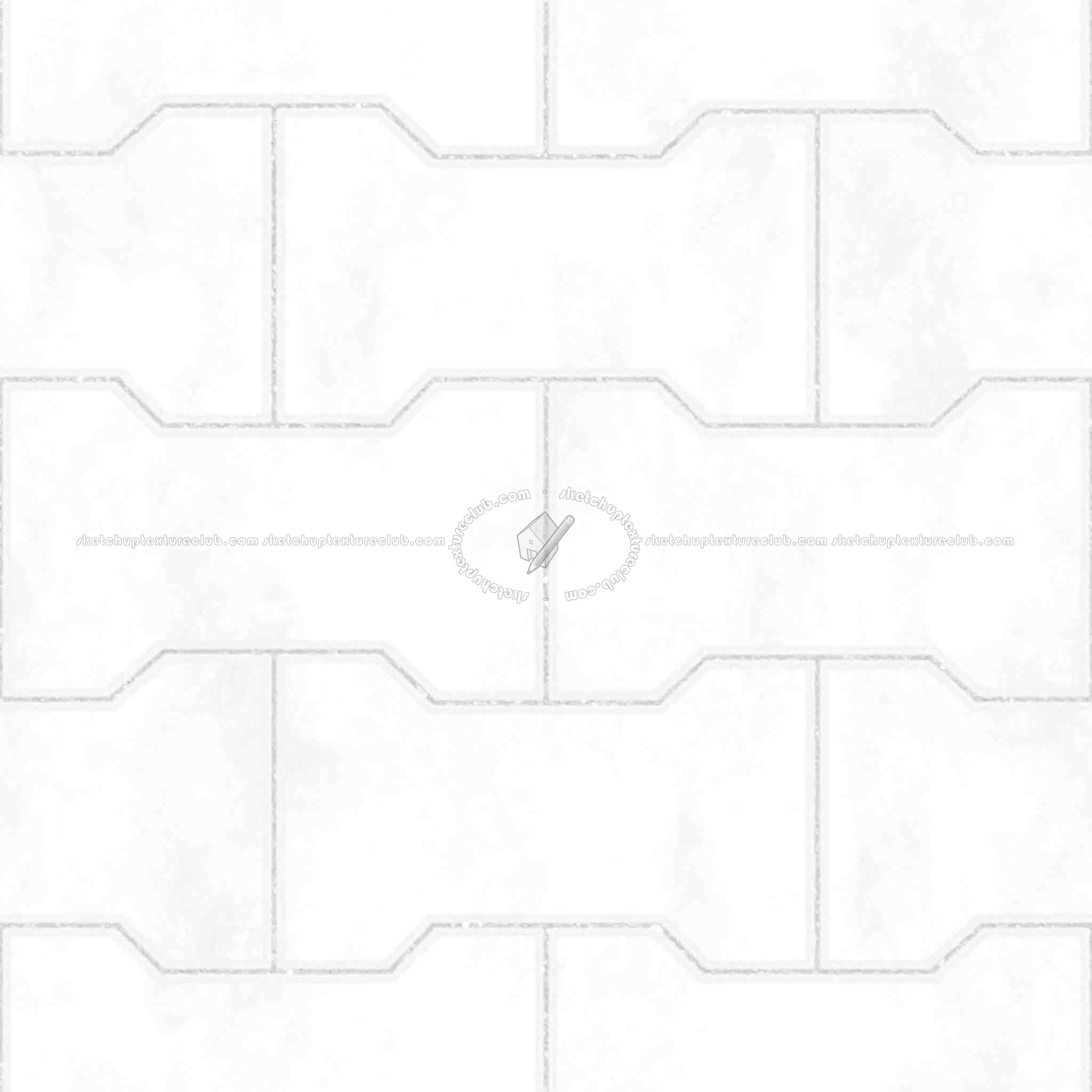 Textures   -   ARCHITECTURE   -   PAVING OUTDOOR   -   Concrete   -   Blocks regular  - Paving outdoor concrete regular block texture seamless 05710 - Ambient occlusion